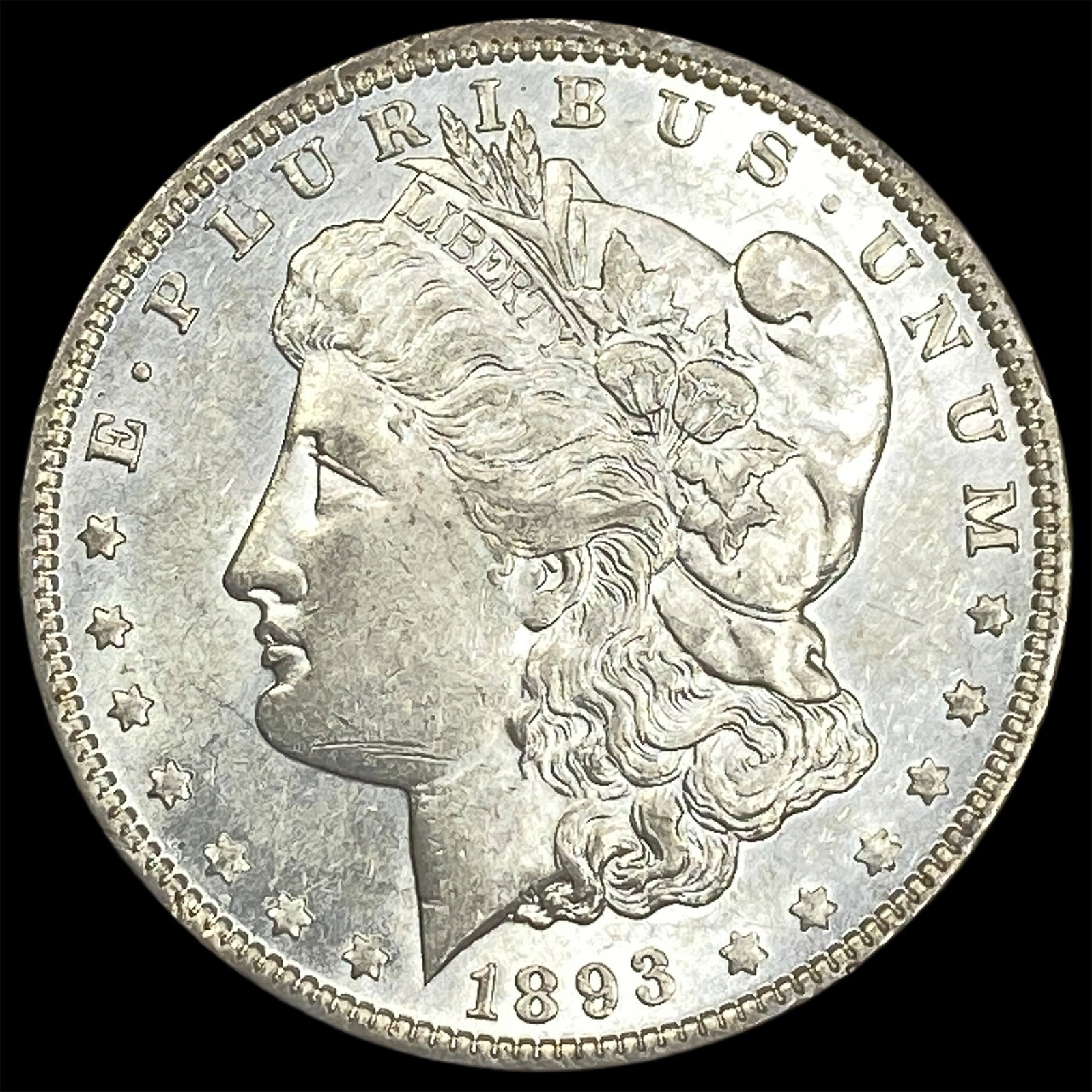 1893 Morgan Silver Dollar (1 of 2)