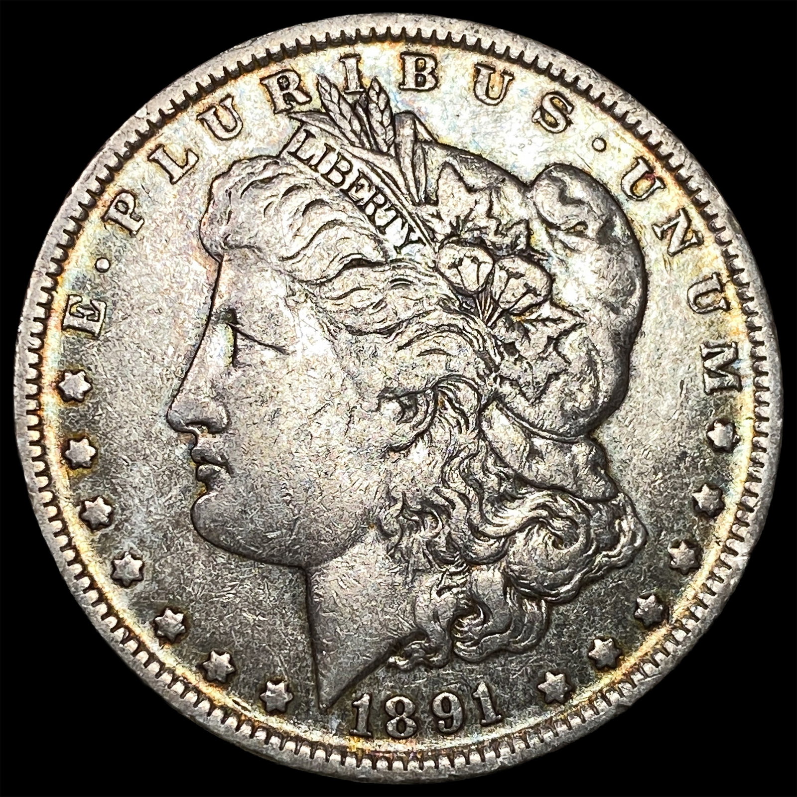 1891-O Silver Morgan Dollar NEARLY UNCIRCULATED: 1891-O Silver Morgan Dollar NEARLY UNCIRCULATED