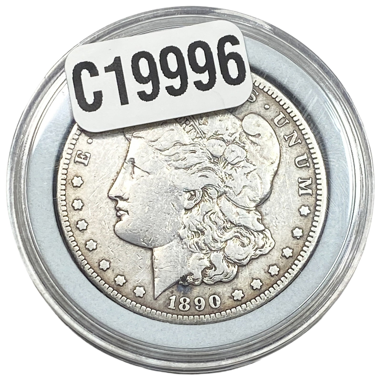 1890-CC Morgan Silver Dollar: 1890-CC Morgan Silver Dollar