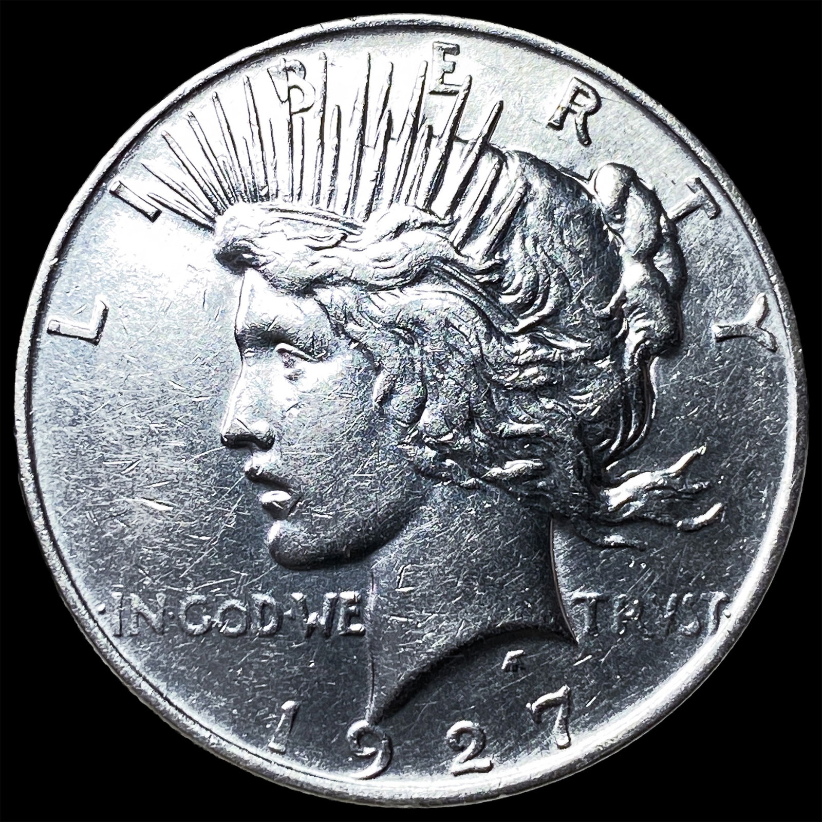 1927-D Silver Peace Dollar UNCIRCULATED (1 of 2)
