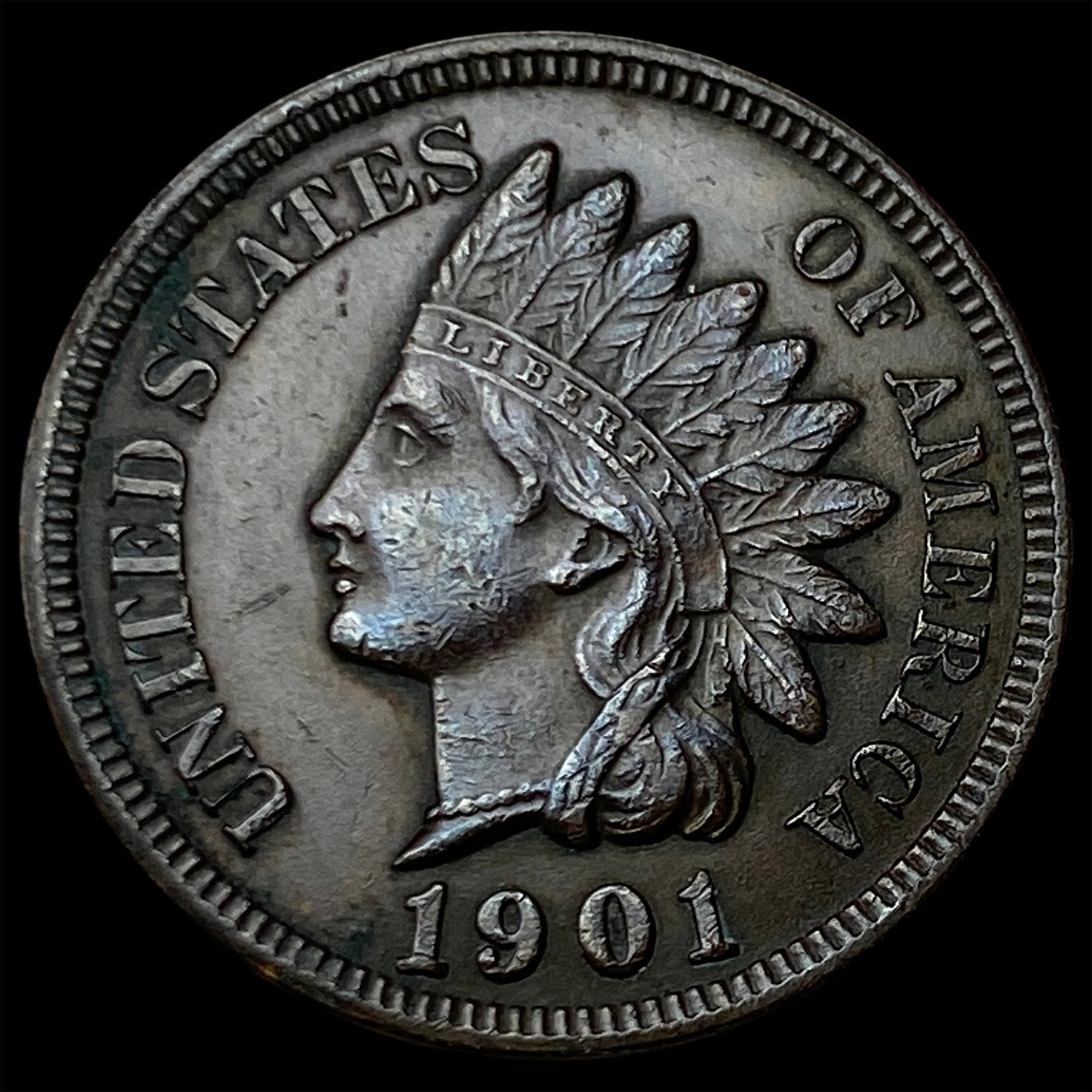 1901 Indian Head Cent UNCIRCULATED (1 of 2)