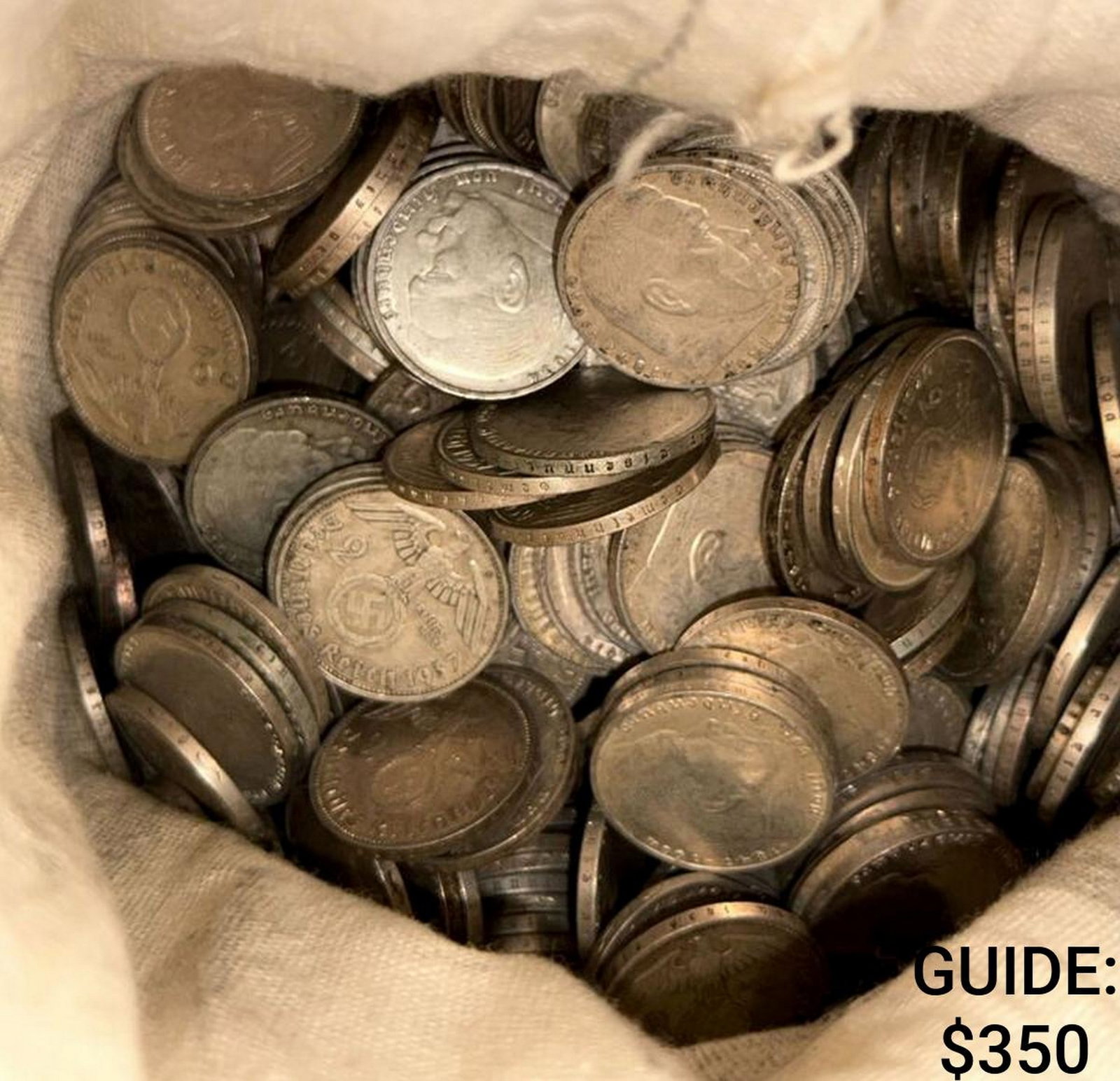 [10 Coins] 1936-1939 Germany Silver 2 Reichsmark (1 of 1)