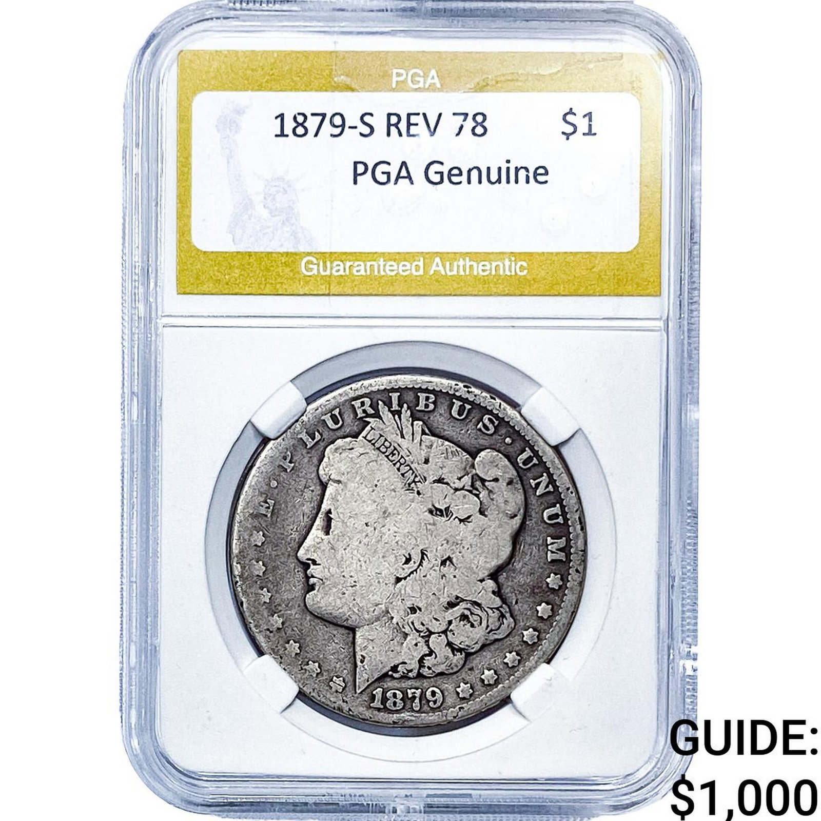 1899 Morgan Silver Dollar PGA MS62: 1899 Morgan Silver Dollar PGA MS62