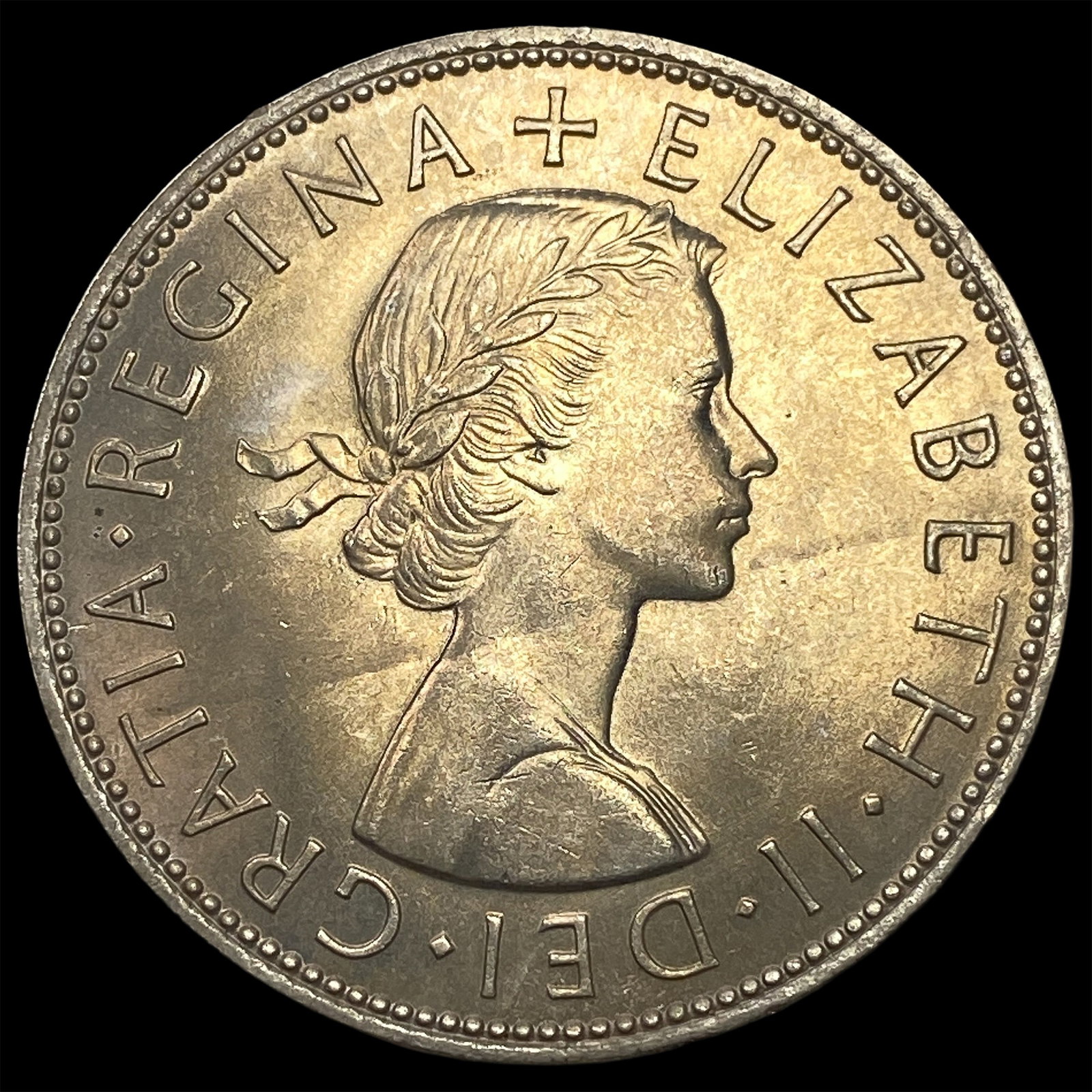 1963 Great Britain Copper Nickel Half Crown: 1963 Great Britain Copper Nickel Half Crown