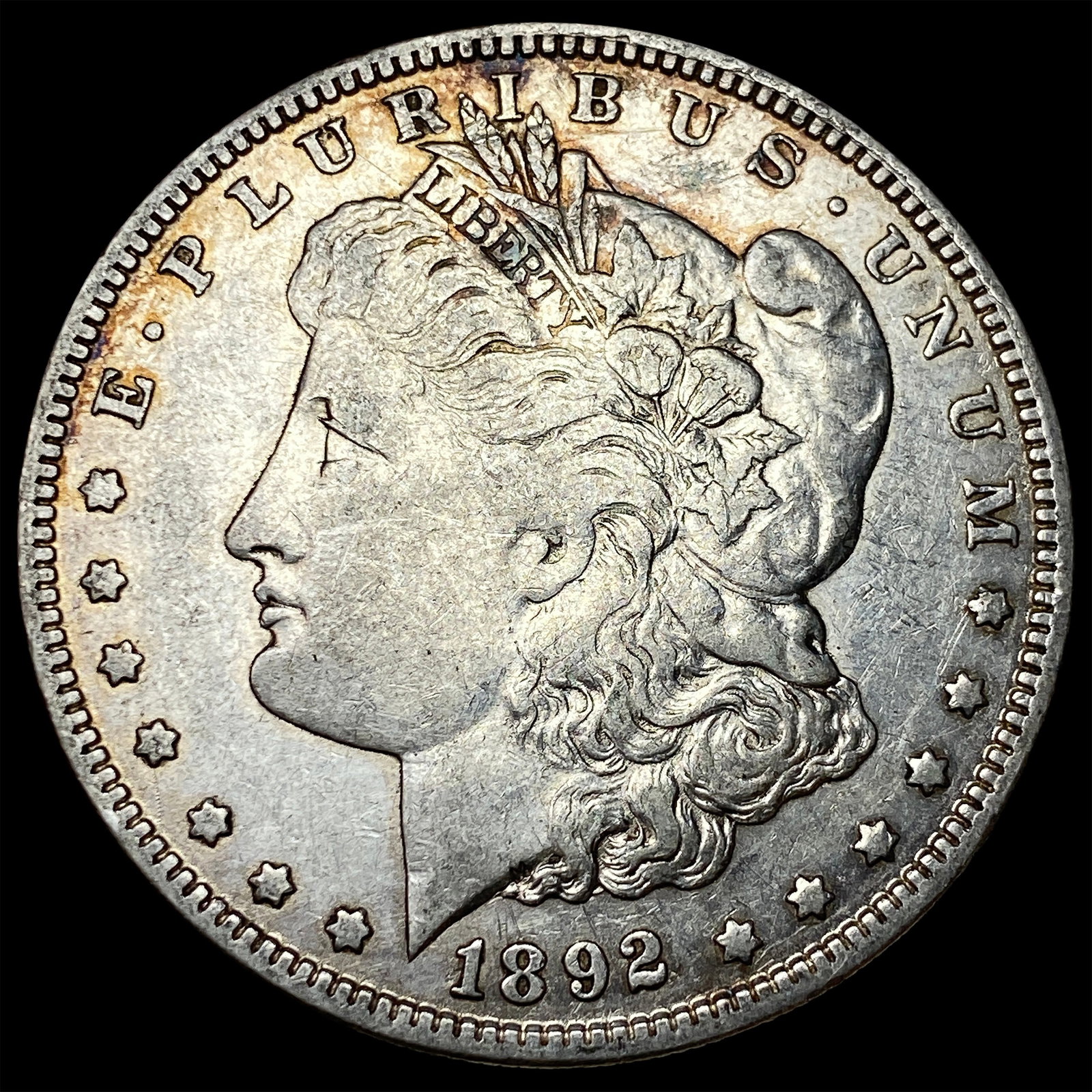 1892-O Silver Morgan Dollar NEARLY UNCIRCULATED: 1892-O Silver Morgan Dollar NEARLY UNCIRCULATED