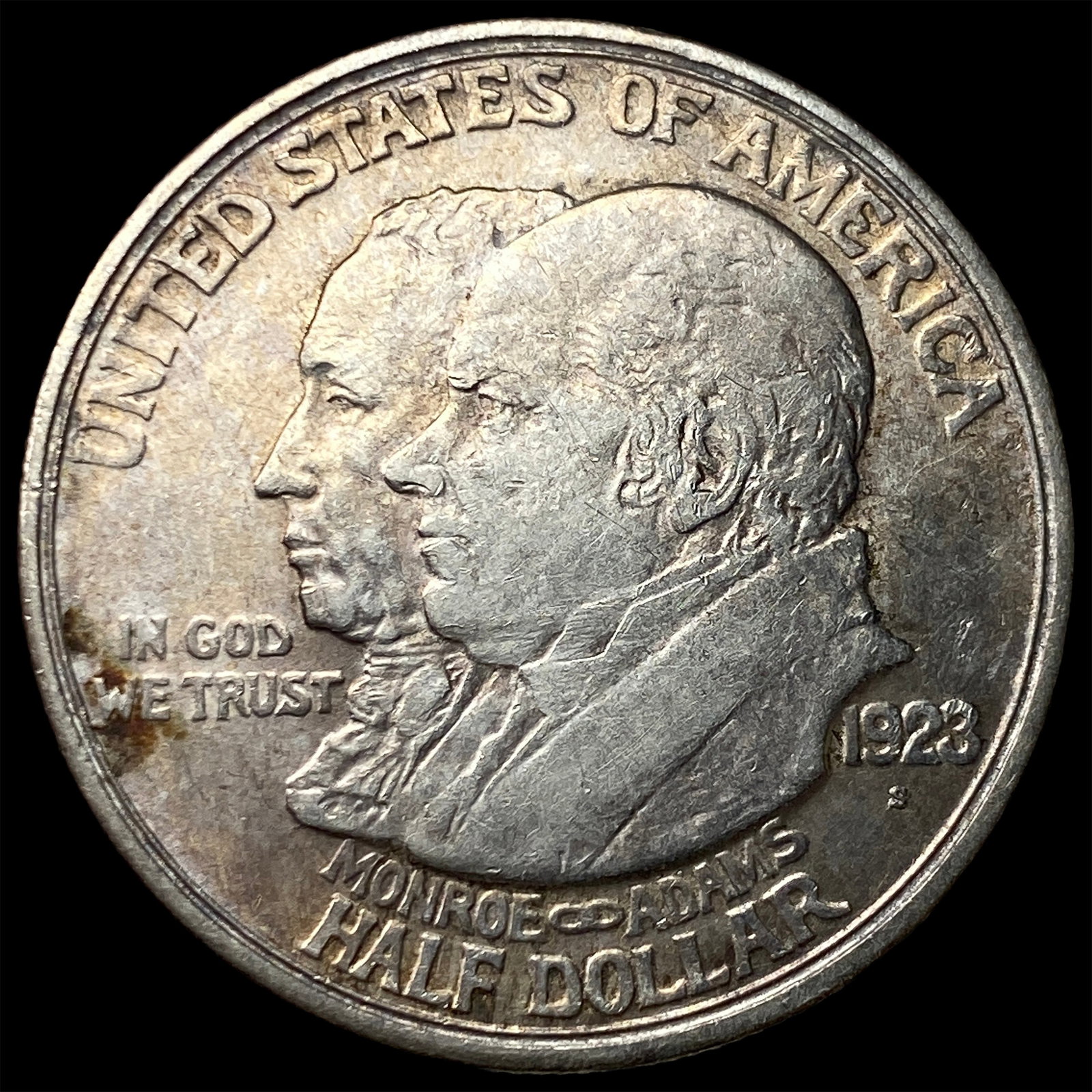 1923-S Silver Monroe Half Dollar CHOICE BU: 1923-S Silver Monroe Half Dollar CHOICE BU