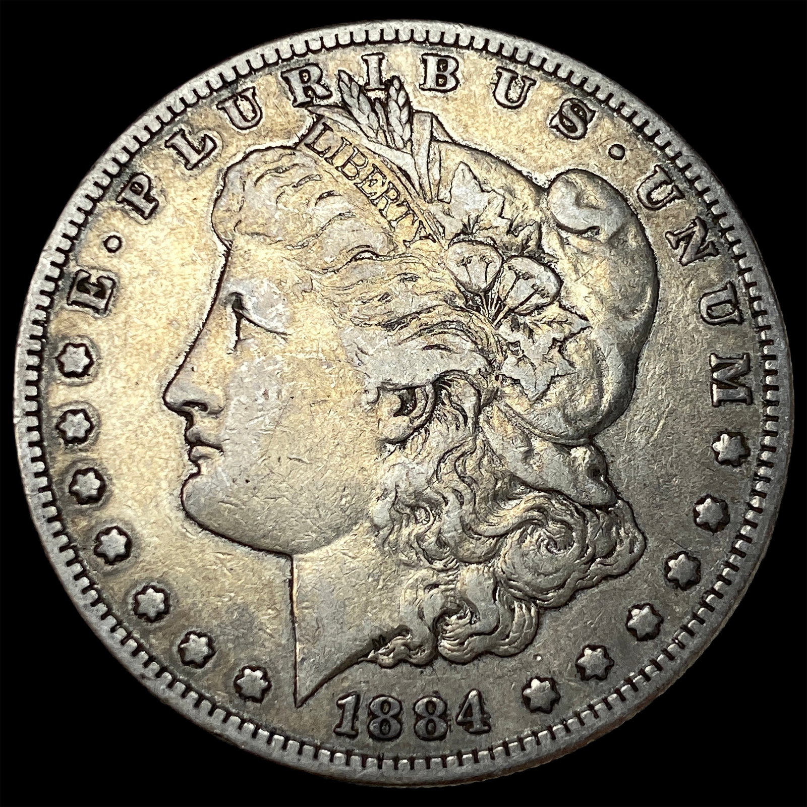 1884-O Silver Morgan Dollar NEARLY UNCIRCULATED: 1884-O Silver Morgan Dollar NEARLY UNCIRCULATED