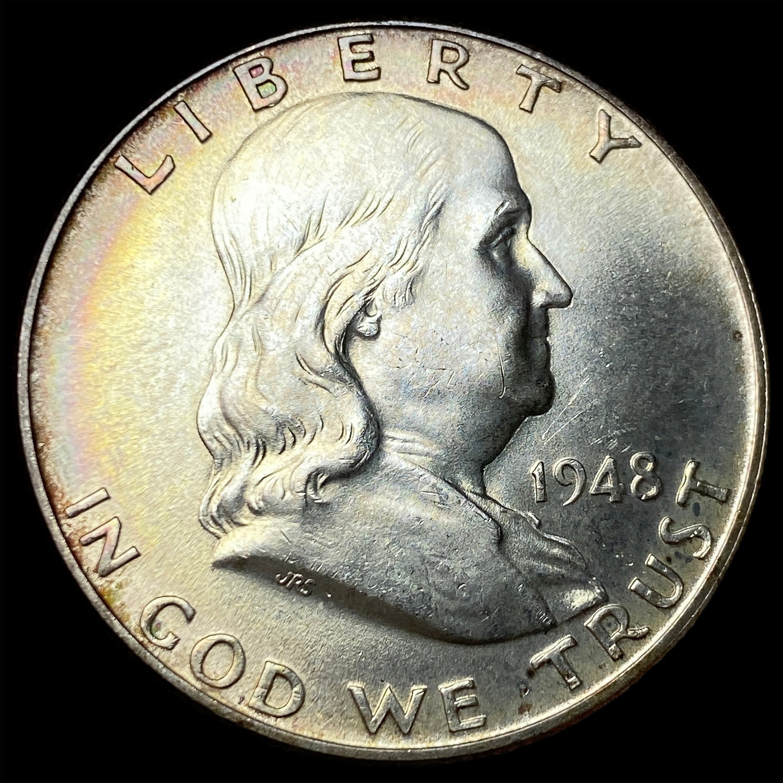 1948 Silver Franklin Half Dollar UNCIRCULATED (1 of 2)