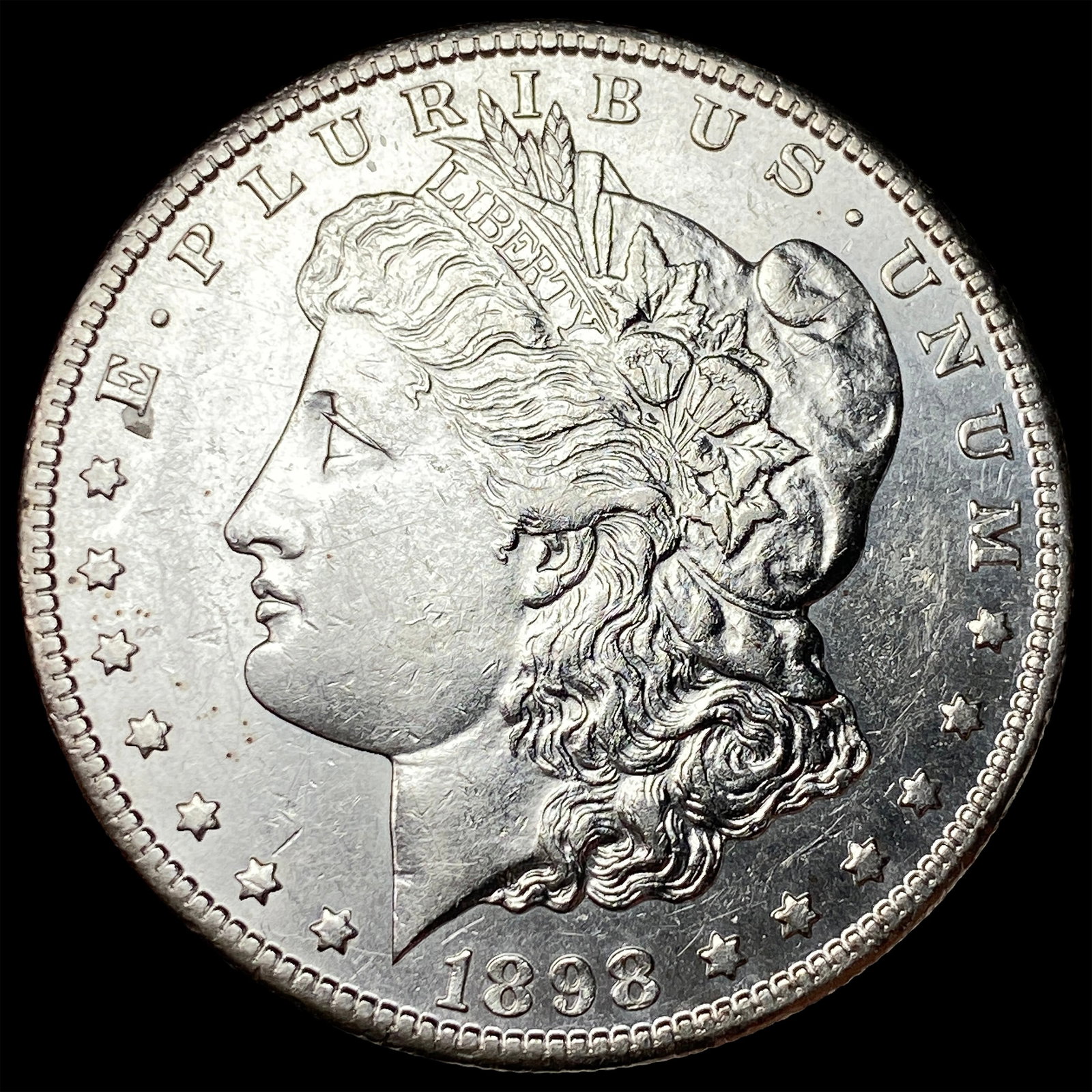 1898-S Silver Morgan Dollar UNCIRCULATED: 1898-S Silver Morgan Dollar UNCIRCULATED