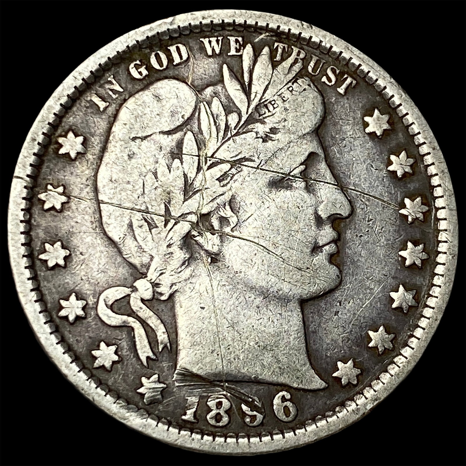 1896 Barber Quarter LIGHTLY CIRCULATED (1 of 2)
