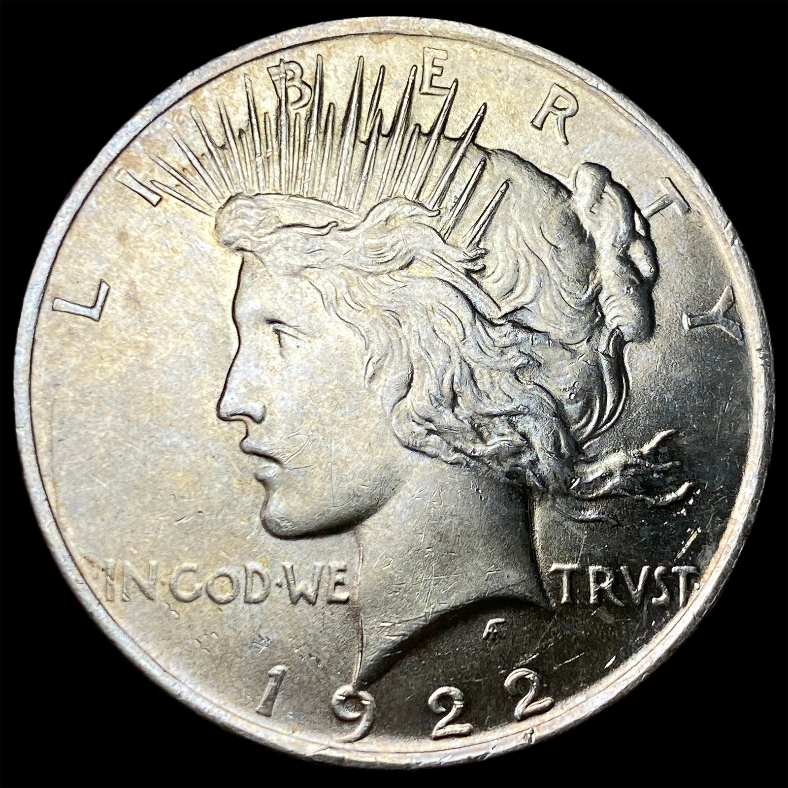 1922 Silver Peace Dollar NEARLY UNCIRCULATED: 1922 Silver Peace Dollar NEARLY UNCIRCULATED