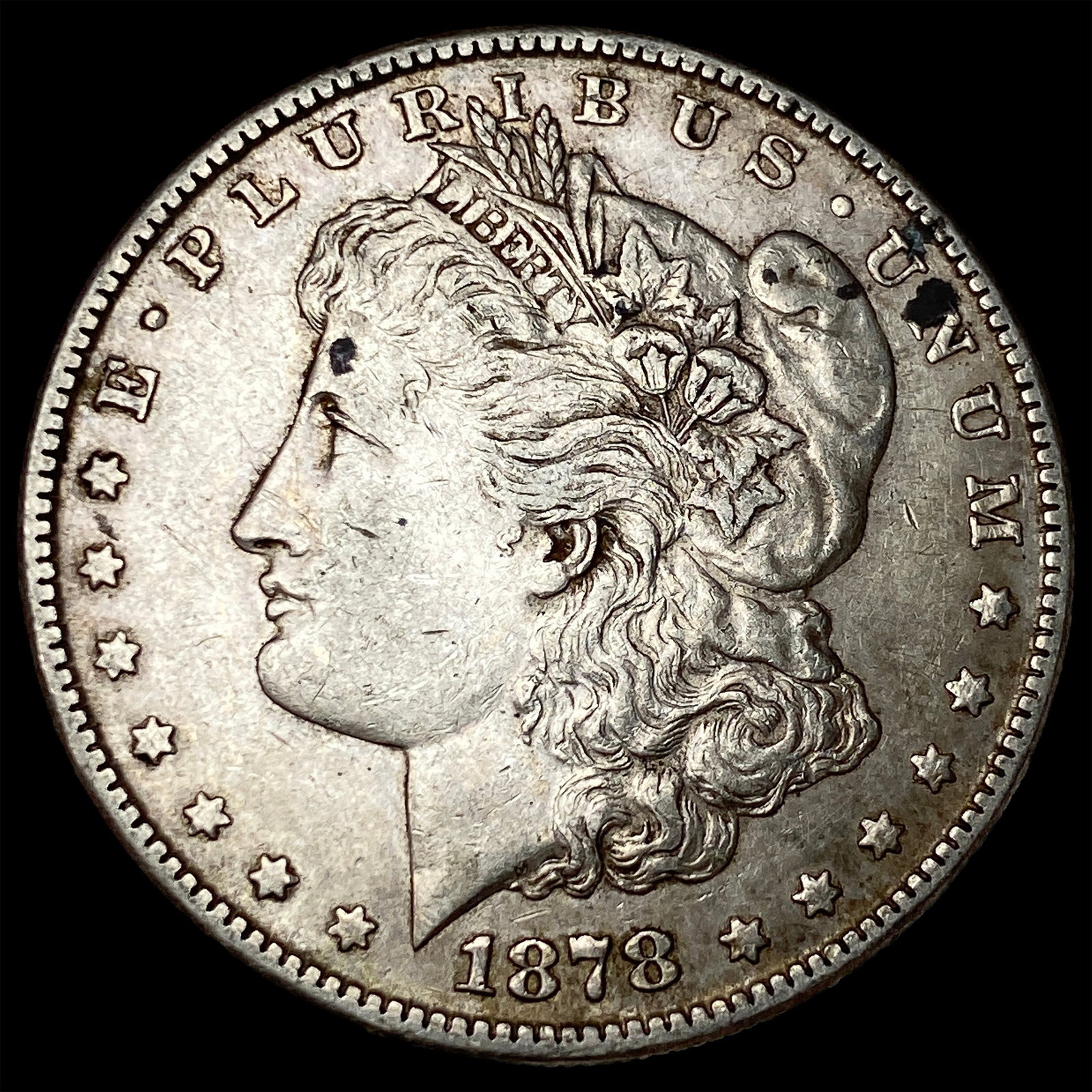 1878-S Silver Morgan Dollar CLOSELY UNCIRCULATED (1 of 2)