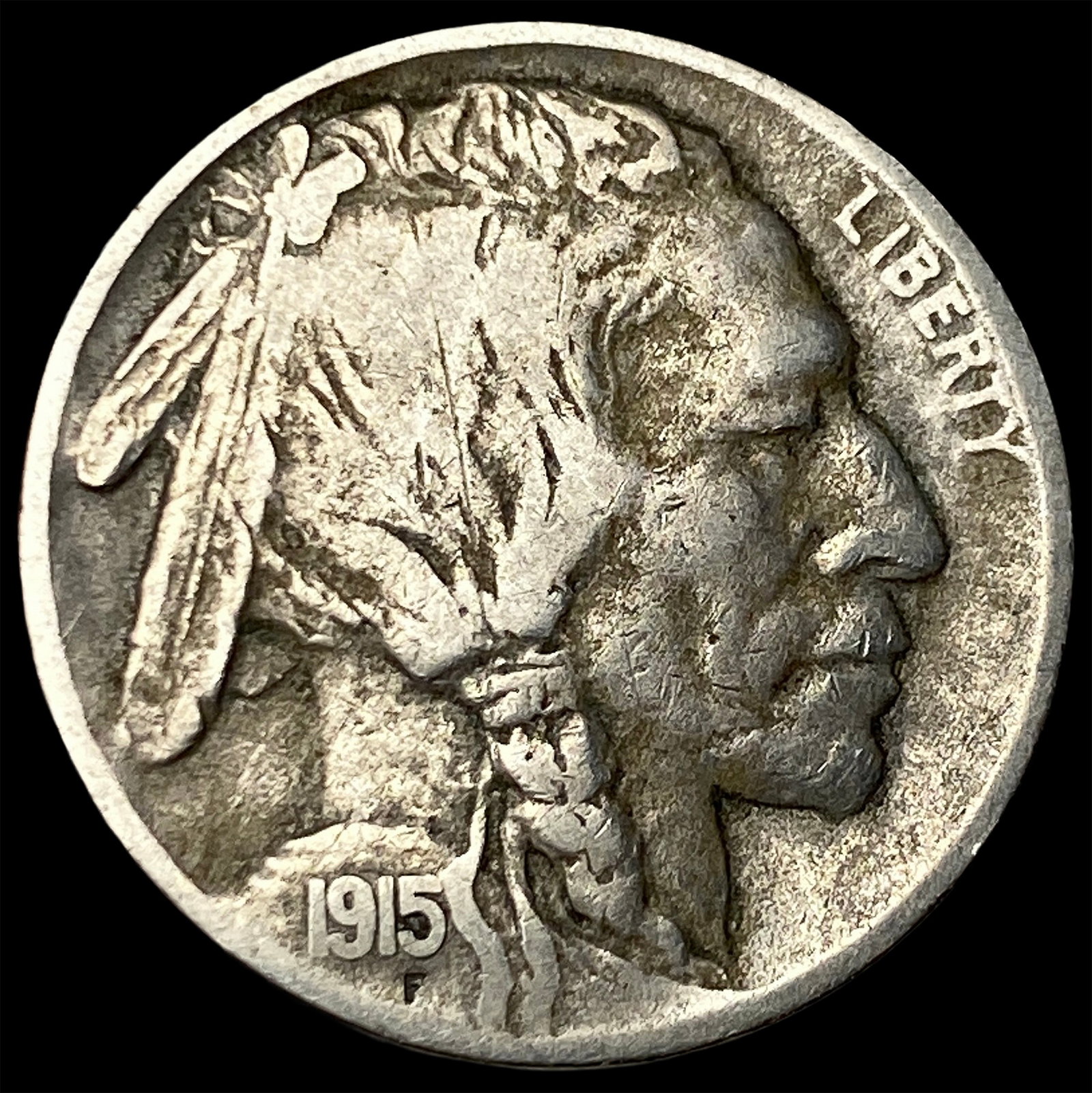 1915-D Buffalo Nickel LIGHTLY CIRCULATED (1 of 2)