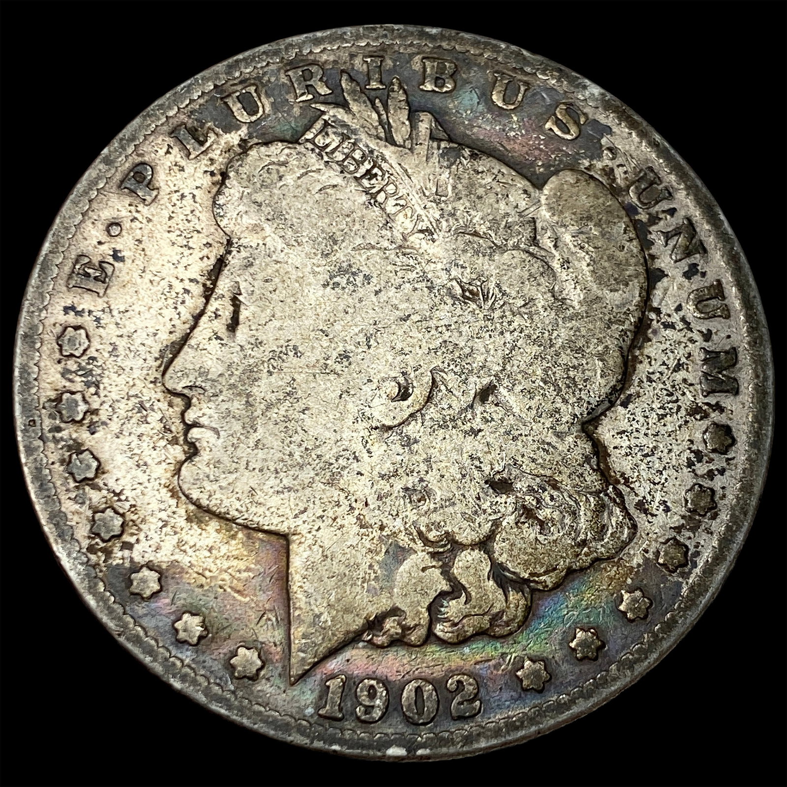1902-S Silver Morgan Dollar NICELY CIRCULATED (1 of 2)