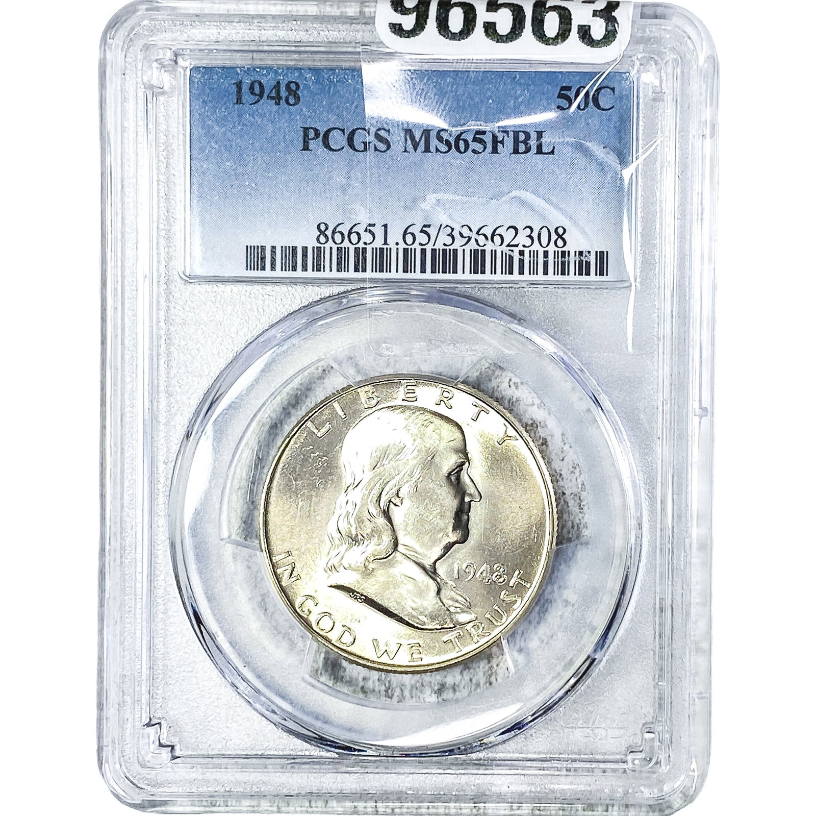 1948 Franklin Half Dollar PCGS MS65 FBL (1 of 2)