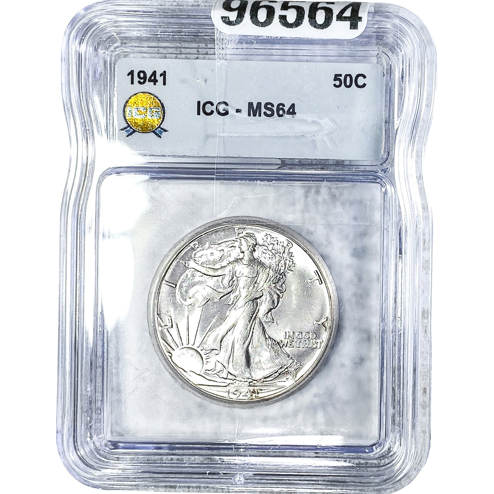 1941 Walking Liberty Half Dollar ICG MS64 (1 of 2)