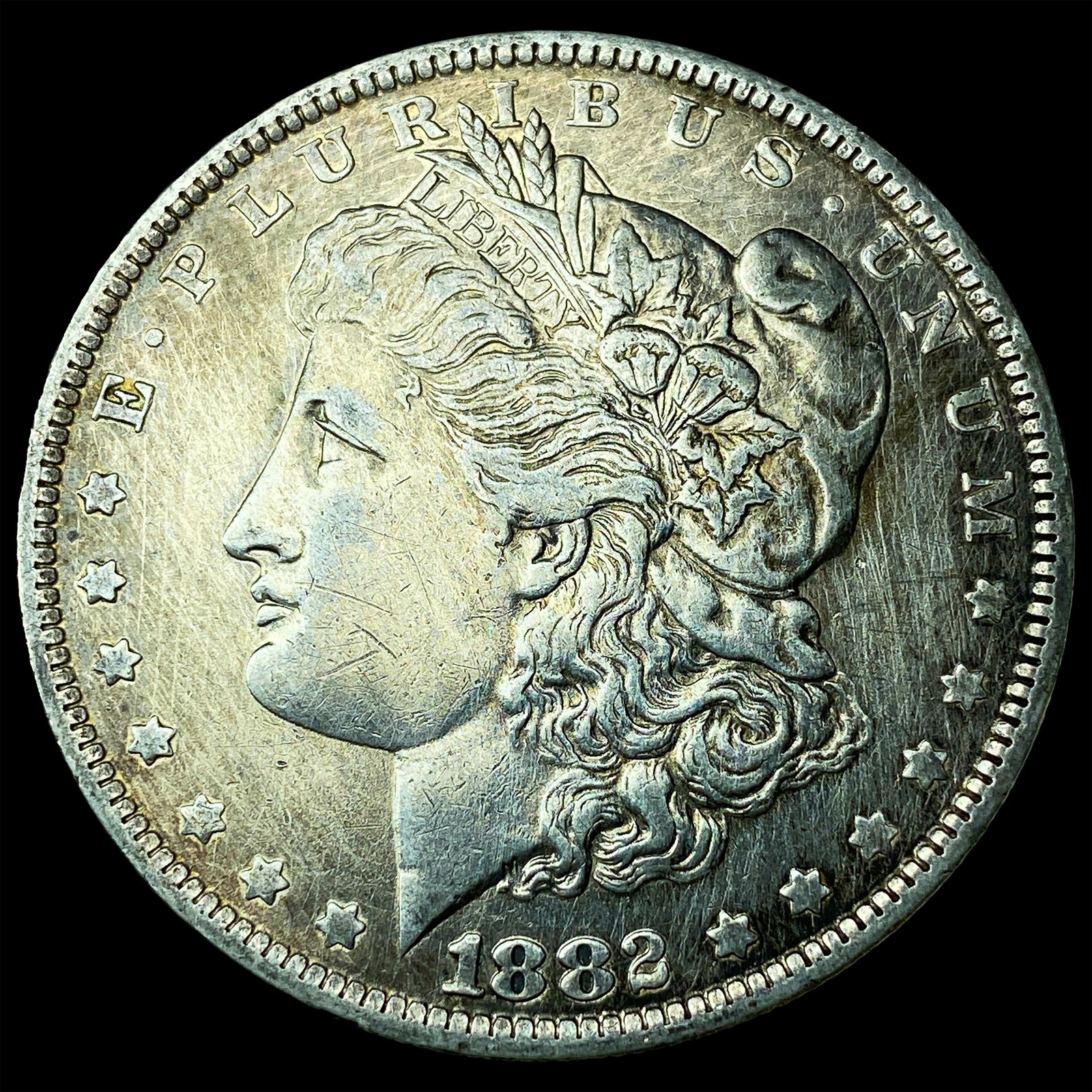 1882-O/S Silver Morgan Dollar HIGH GRADE (1 of 2)