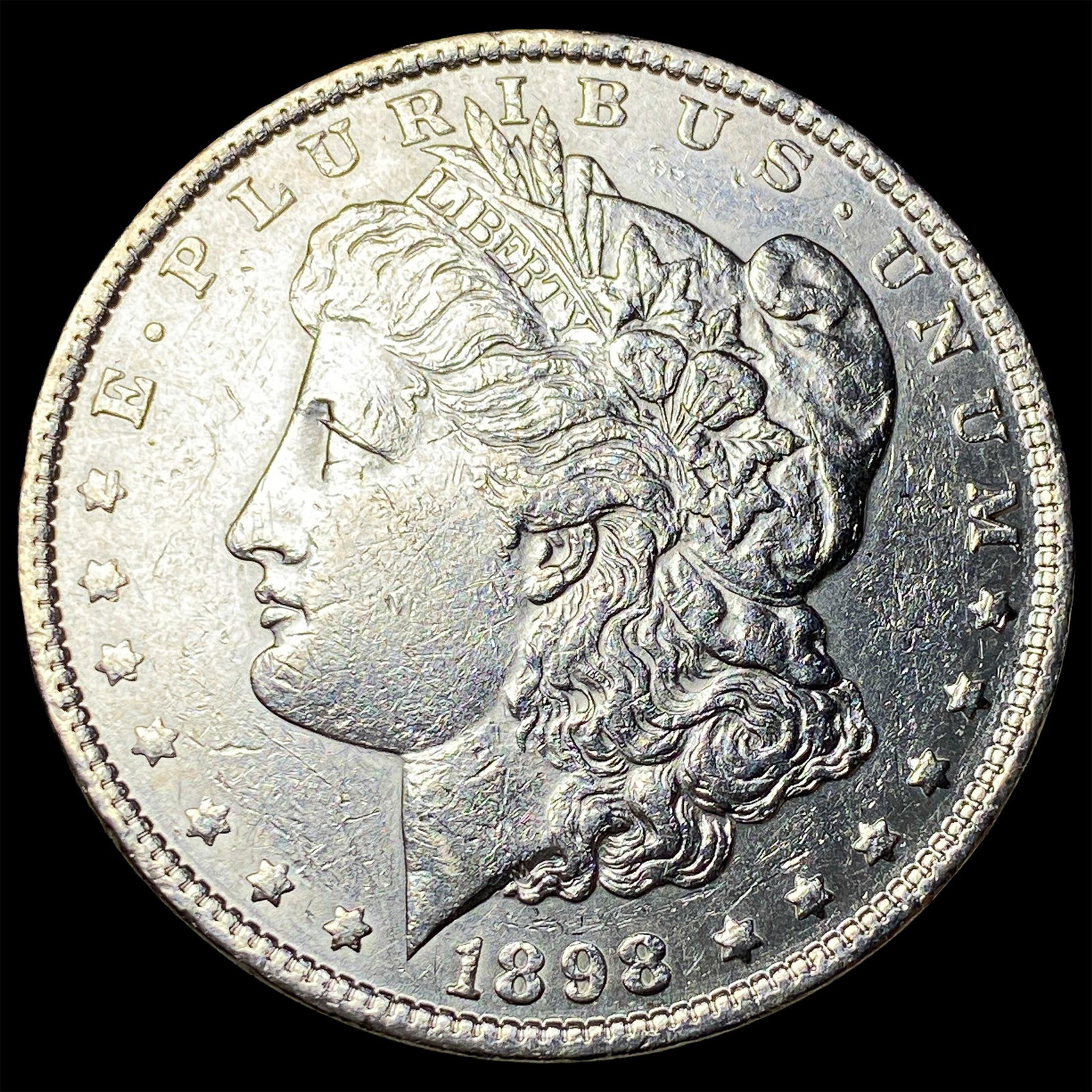1898 Morgan Silver Dollar UNCIRCULATED: 1898 Morgan Silver Dollar UNCIRCULATED