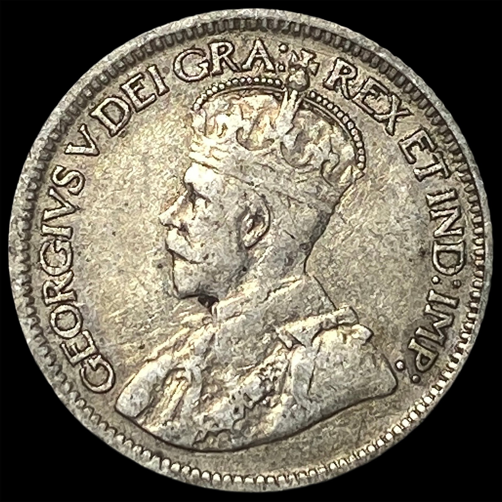 1919 Canada Silver 10 Cents: 1919 Canada Silver 10 Cents