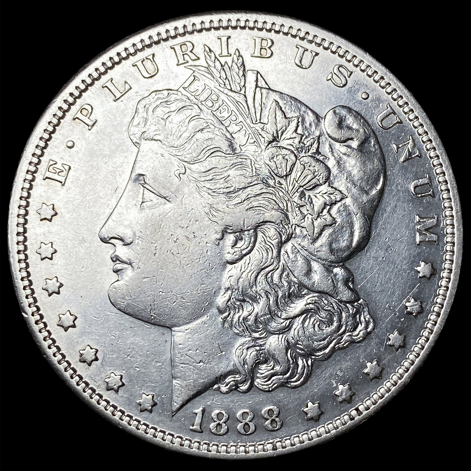 1888-S Silver Morgan Dollar CLOSELY UNCIRCULATED (1 of 2)