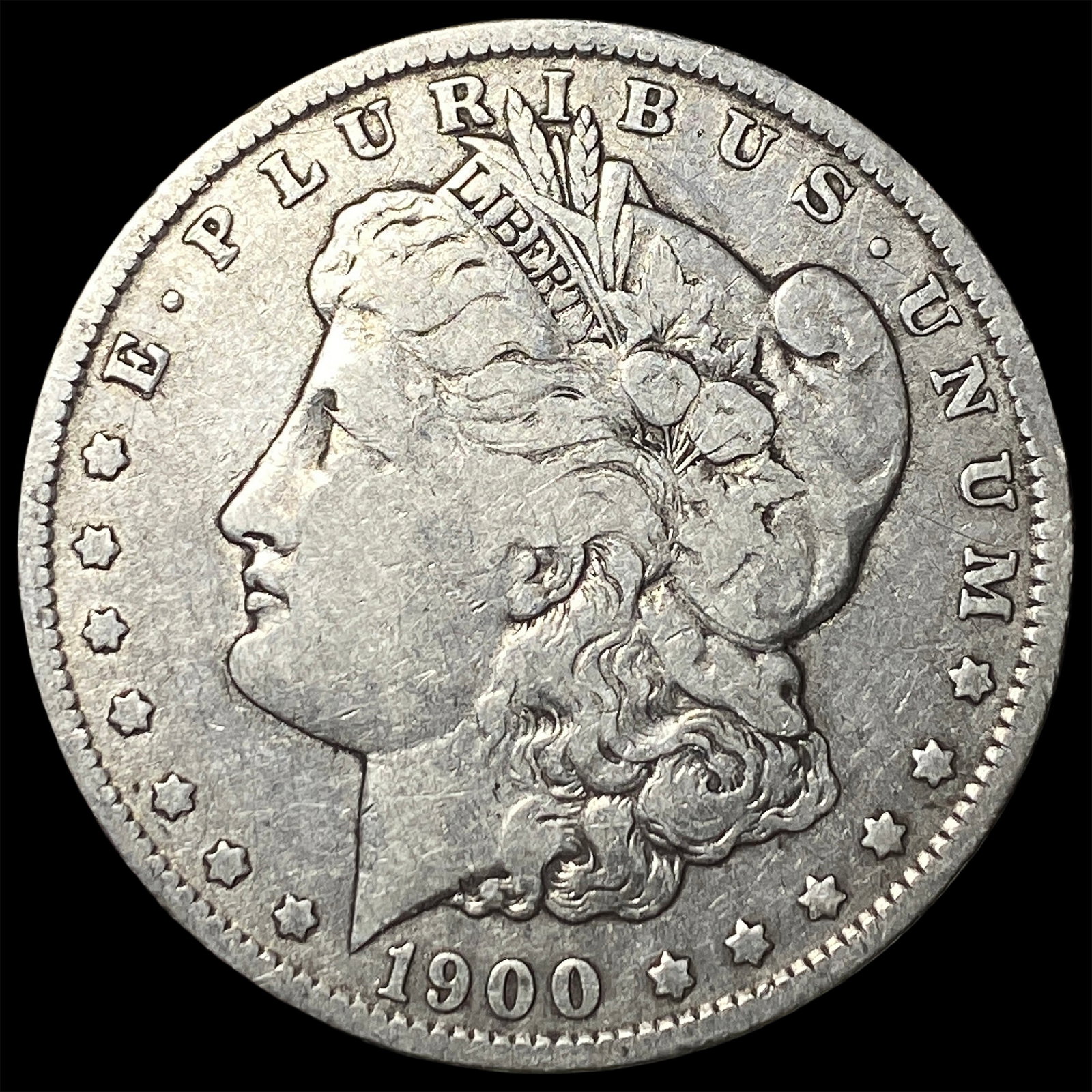 1900-O Silver Morgan Dollar ABOUT UNCIRCULATED: 1900-O Silver Morgan Dollar ABOUT UNCIRCULATED