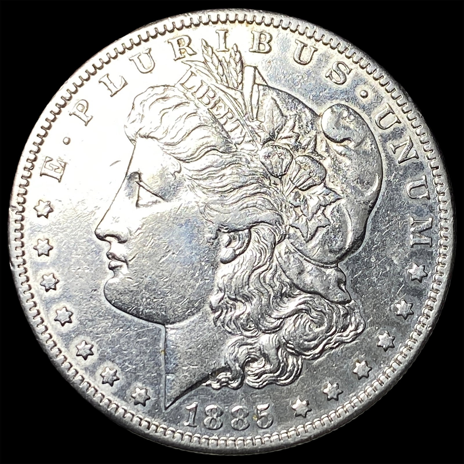 1885-S Silver Morgan Dollar CHOICE AU (1 of 2)