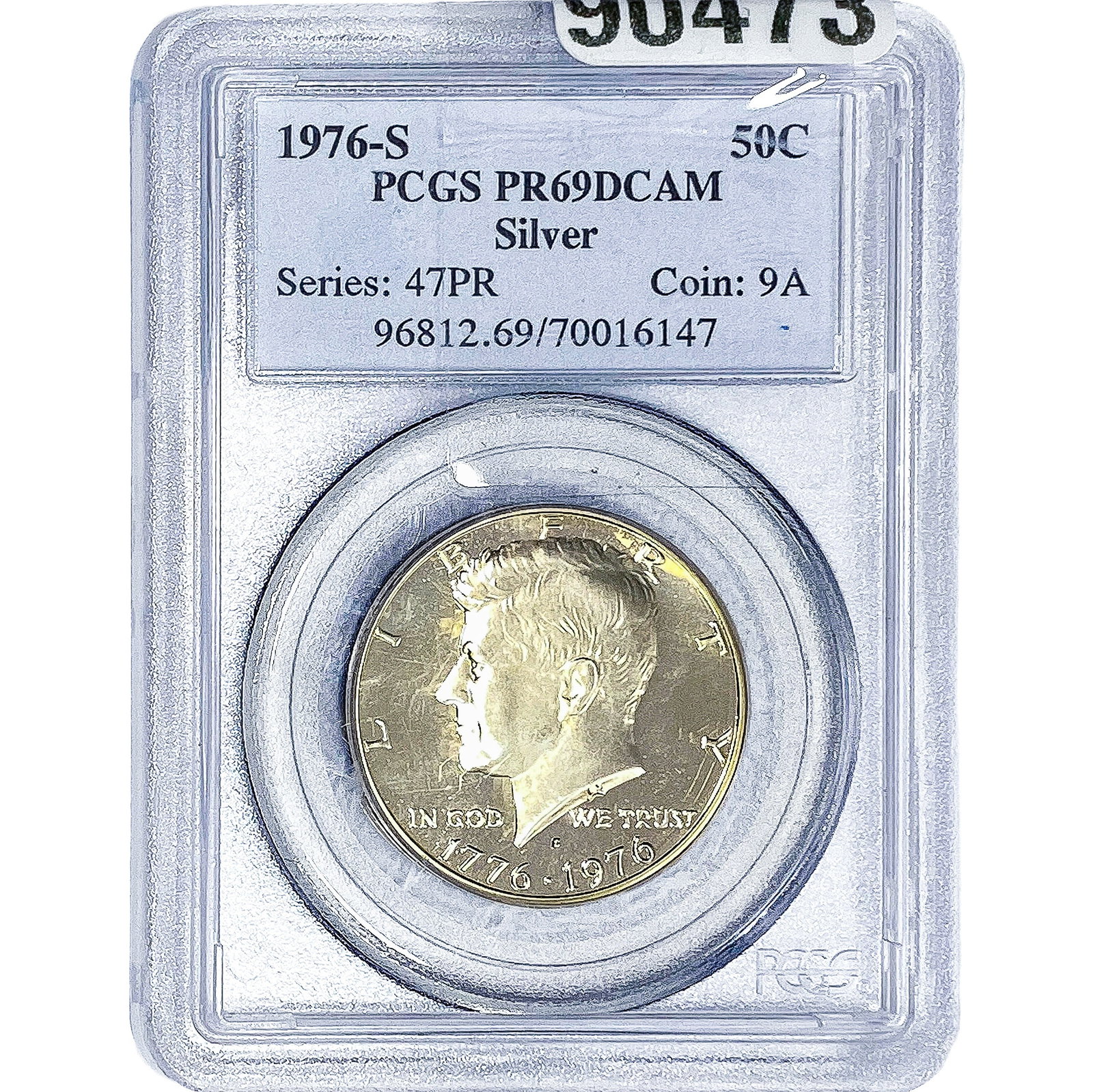 1976-S Kennedy Half Dollar PCGS PR69 DCAM (1 of 2)