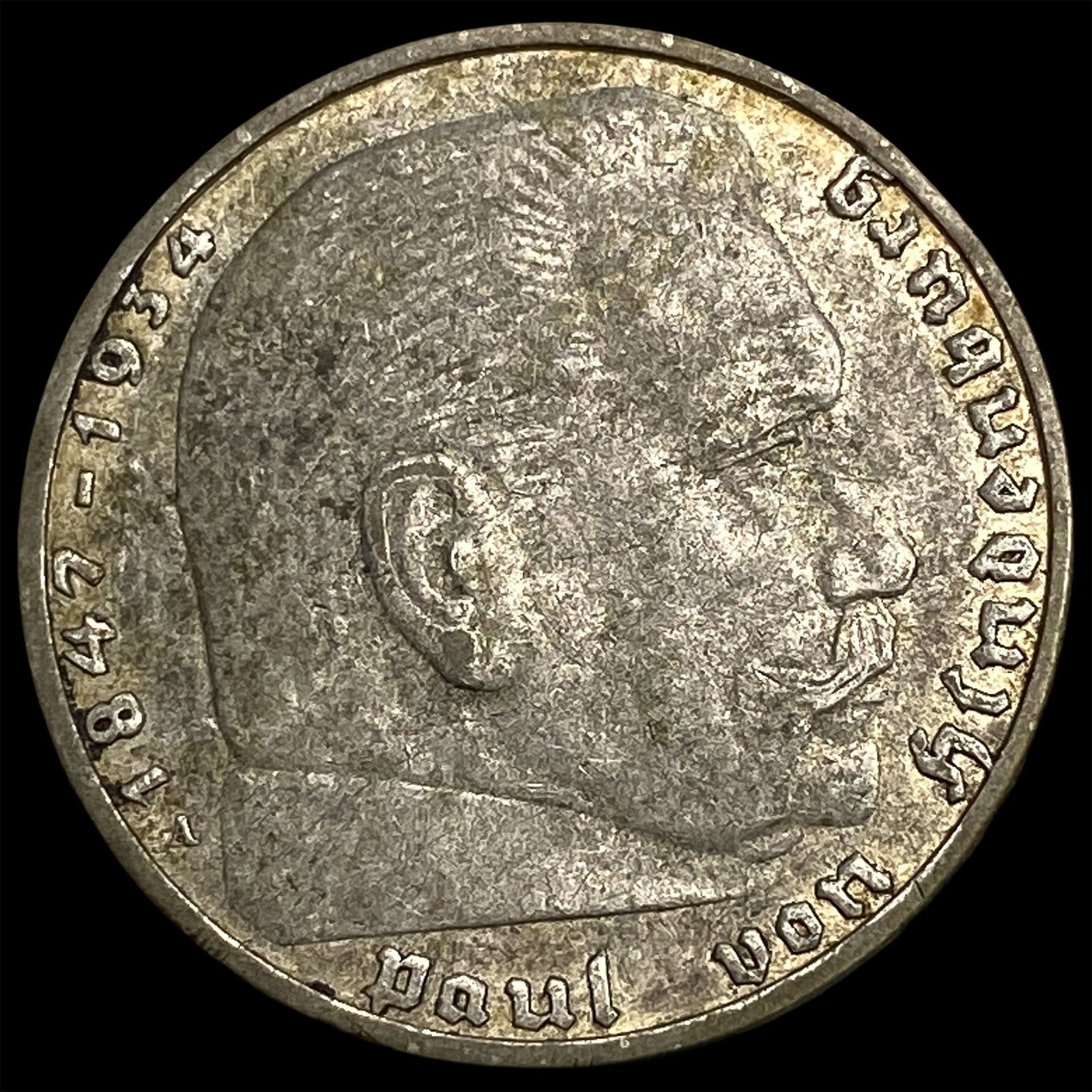 1938A Germany Silver 2 Nark: 1938A Germany Silver 2 Nark