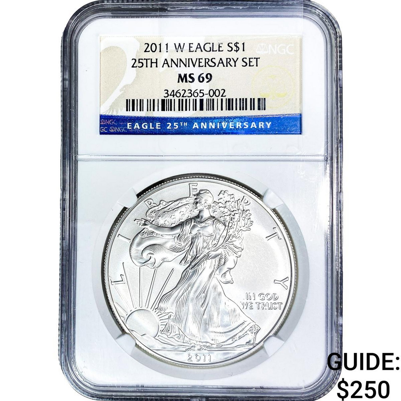 2011-W Silver Eagle NGC MS69 (1 of 2)