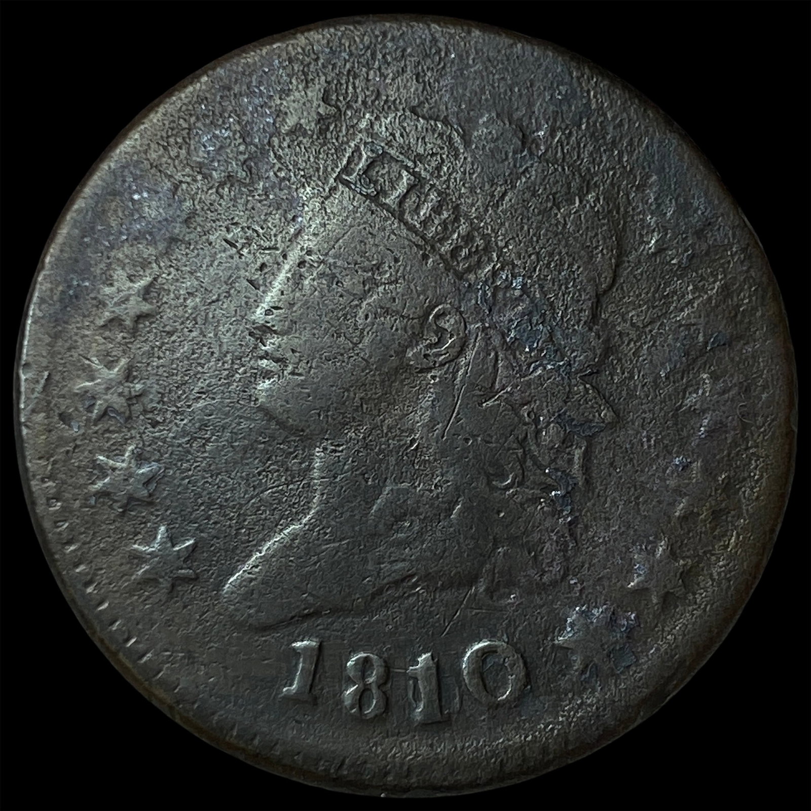 1810 Classic Head Large Cent LIGHTLY CIRCULATED (1 of 2)