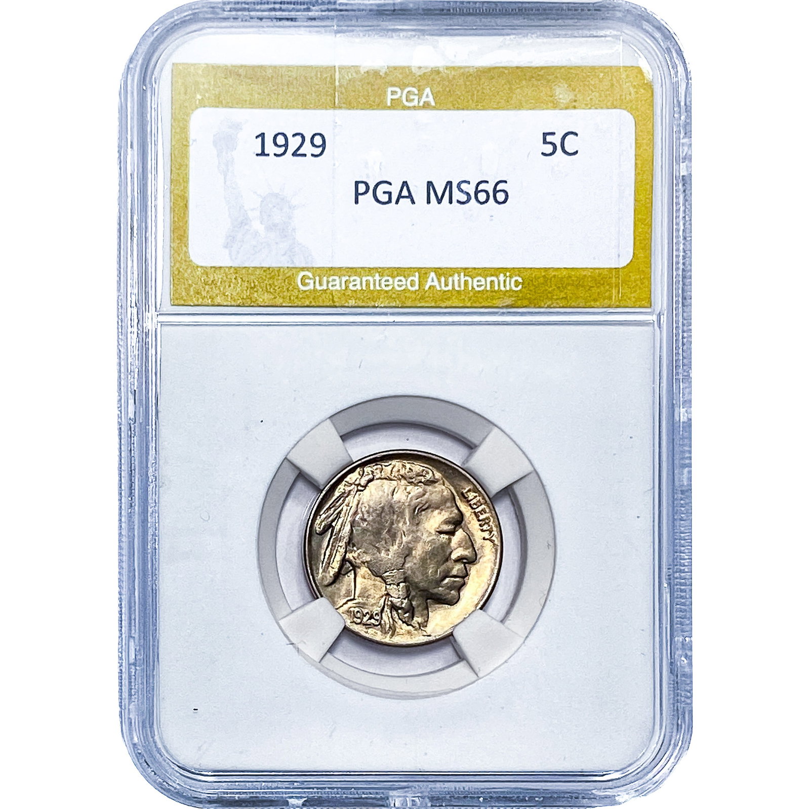 1929 Buffalo Nickel PGA MS66 (1 of 2)