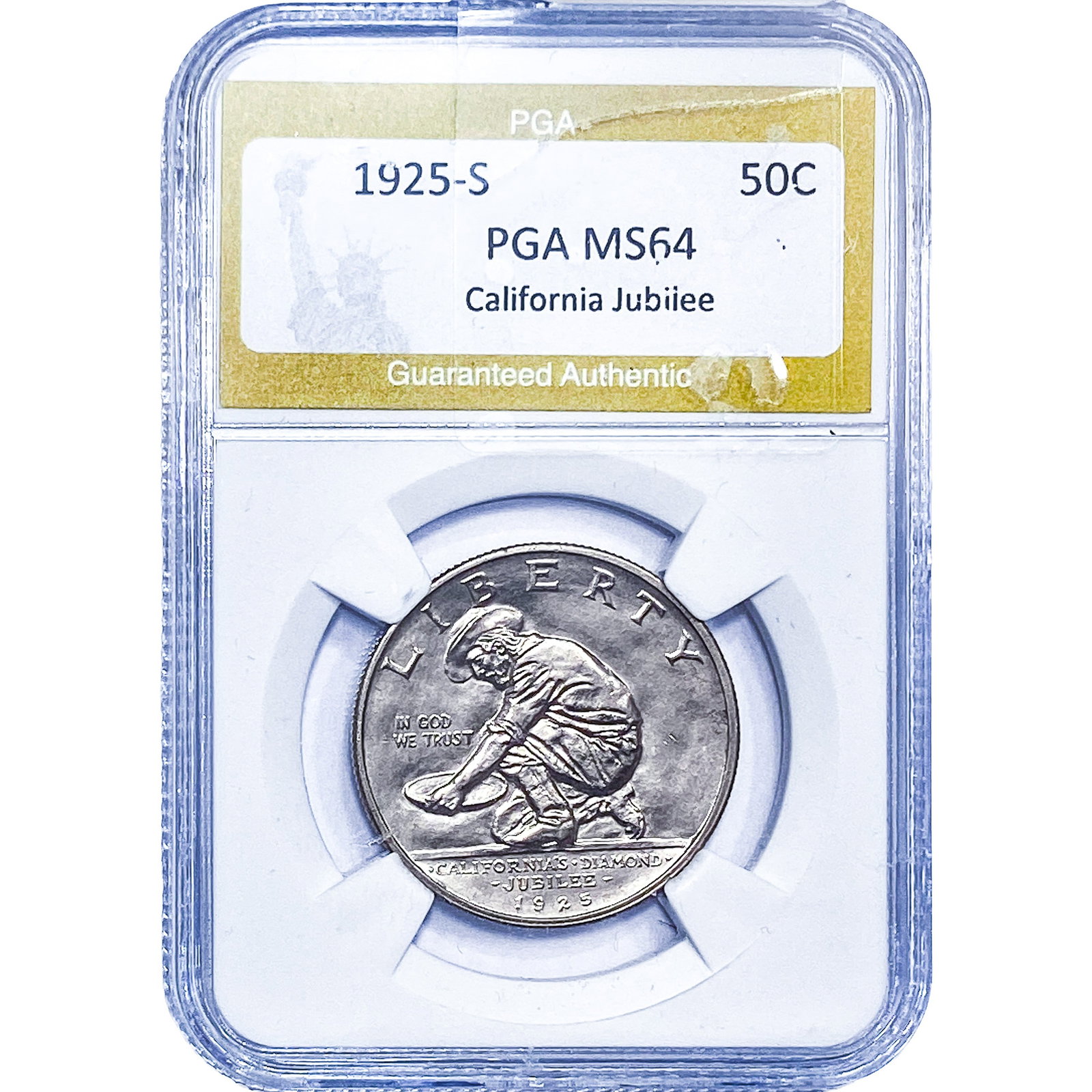 1925-S Jubilee Half Dollar PGA MS64 (1 of 2)