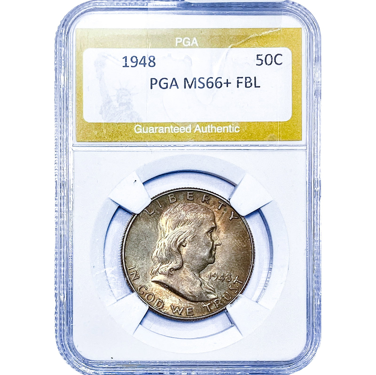 1948 Franklin Half Dollar PGA MS66+ FBL (1 of 2)