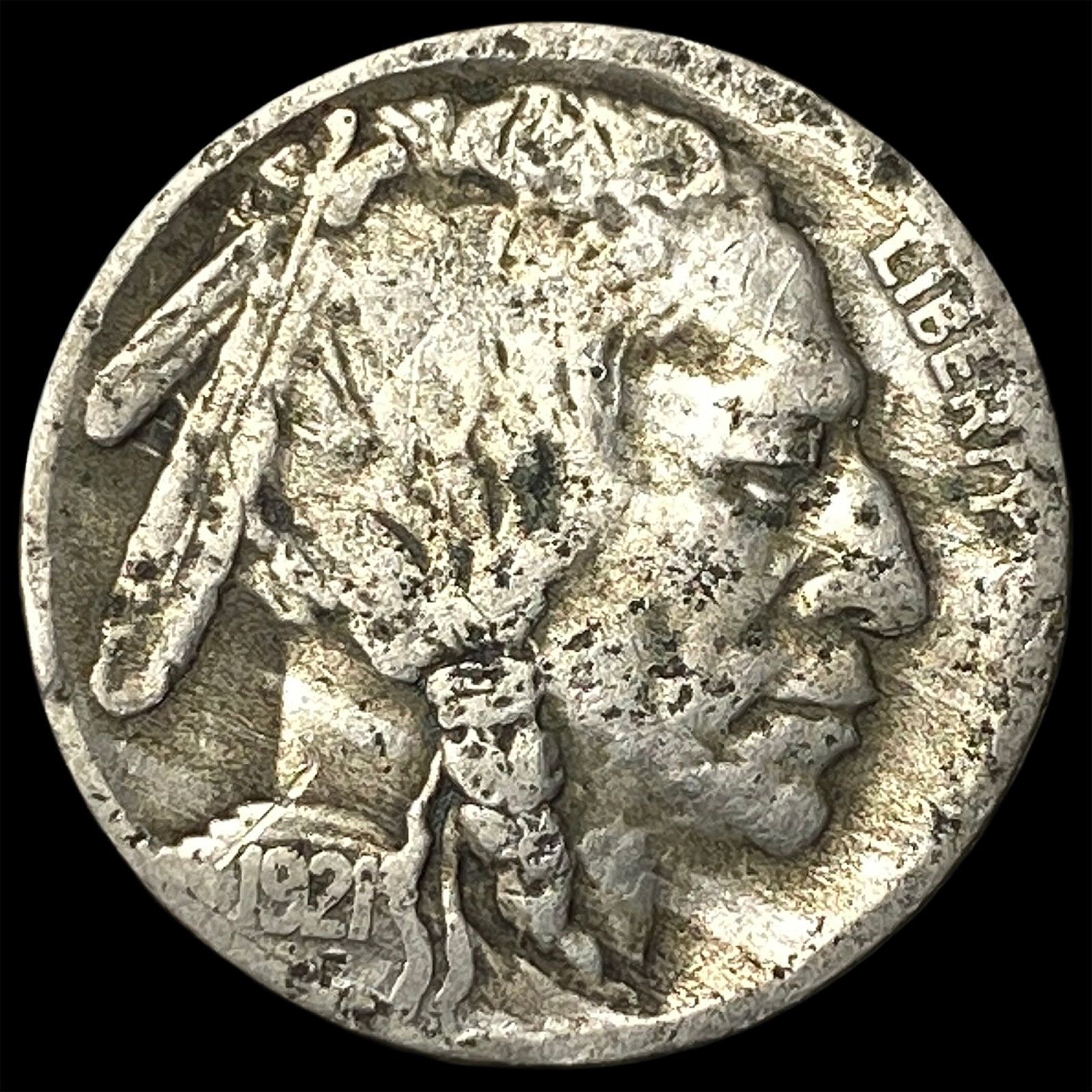 1921-S Buffalo Nickel HIGH GRADE (1 of 2)