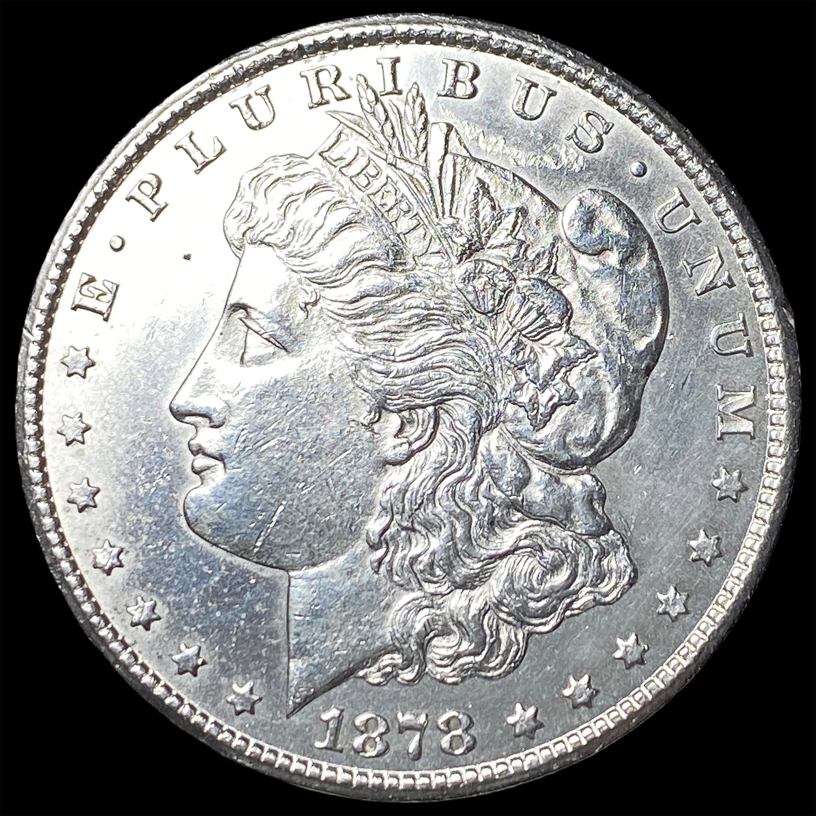 1878-CC Silver Morgan Dollar CHOICE BU: 1878-CC Silver Morgan Dollar CHOICE BU