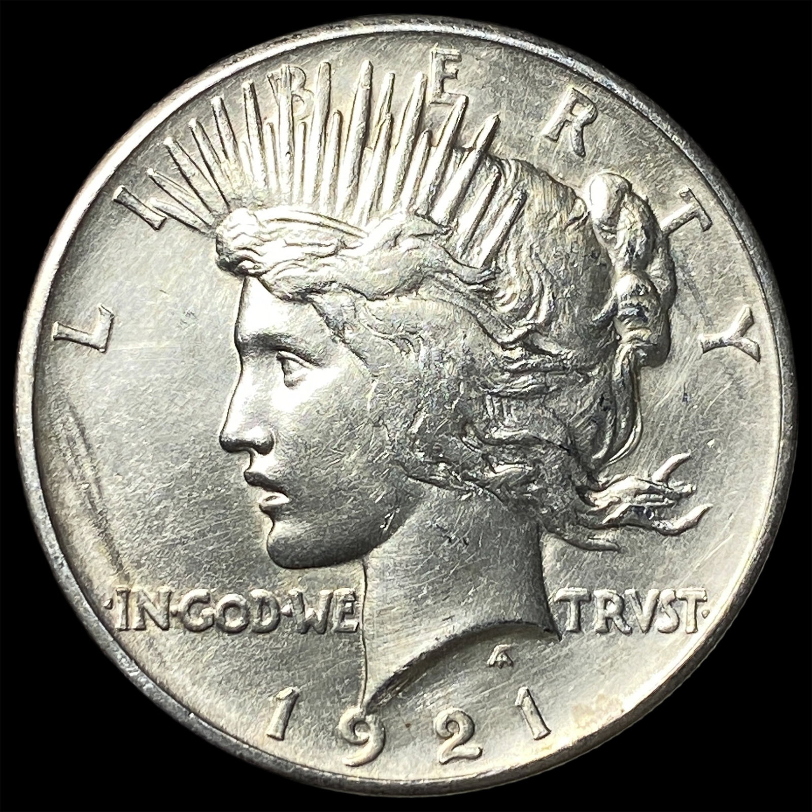 1921 Silver Peace Dollar UNCIRCULATED: 1921 Silver Peace Dollar UNCIRCULATED