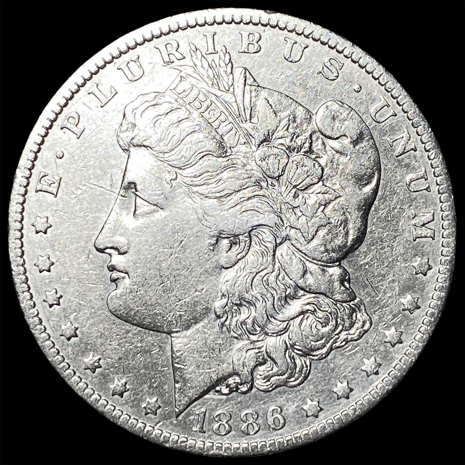 1886-O Silver Morgan Dollar CLOSELY UNCIRCULATED: 1886-O Silver Morgan Dollar CLOSELY UNCIRCULATED