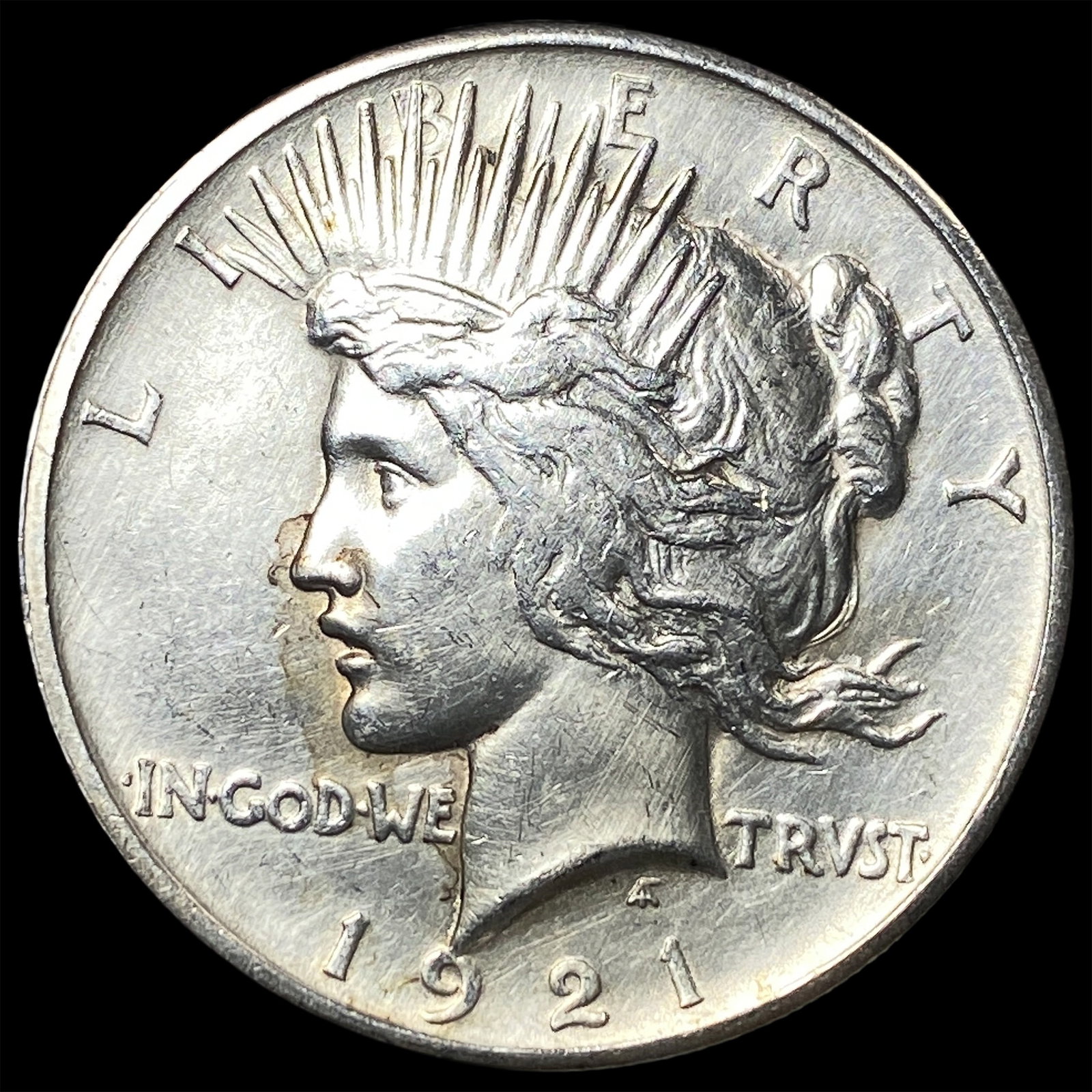 1921 Silver Peace Dollar UNCIRCULATED (1 of 2)