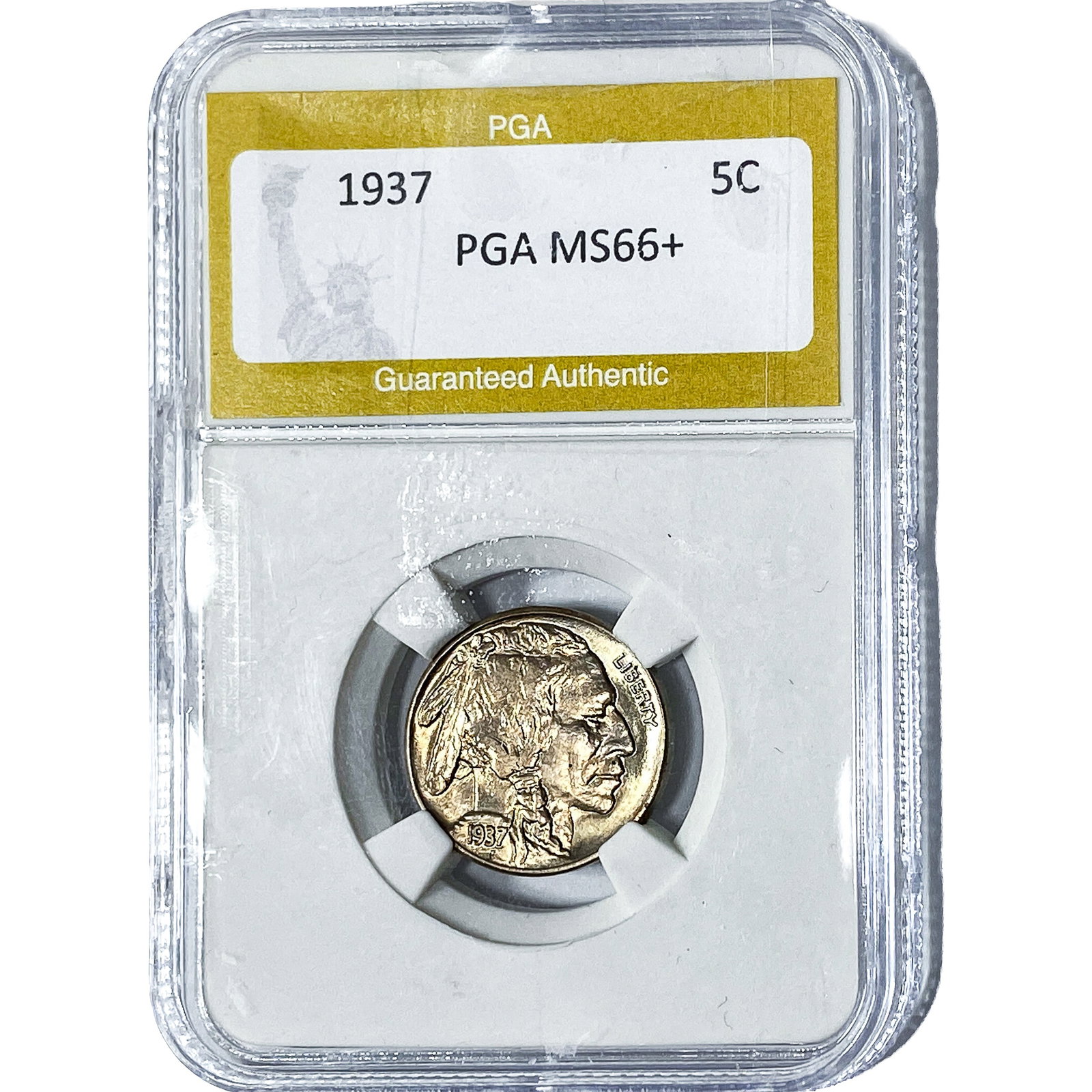 1937 Buffalo Nickel PGA MS66+ (1 of 2)