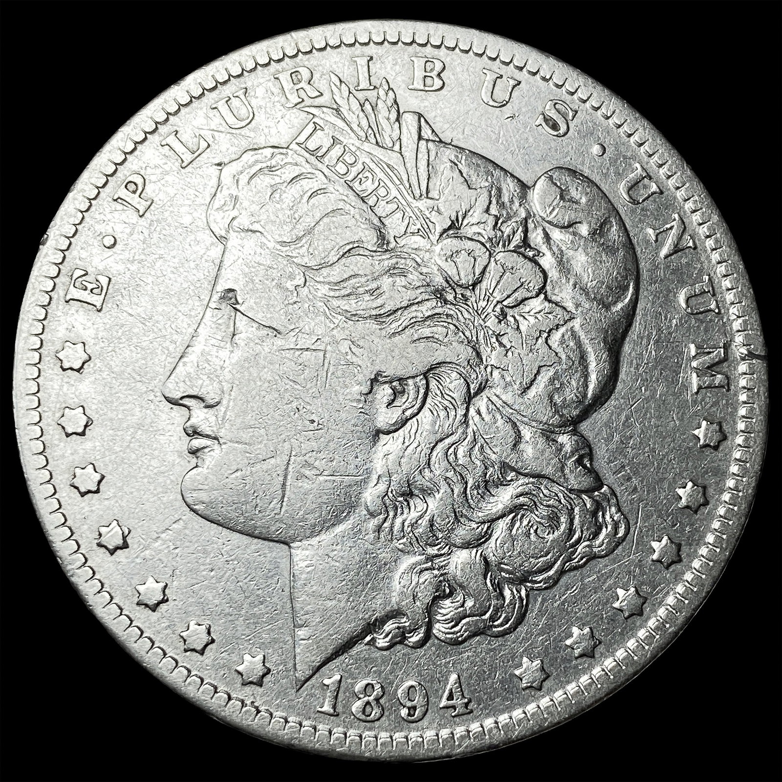 1894-O Silver Morgan Dollar LIGHTLY CIRCULATED (1 of 2)