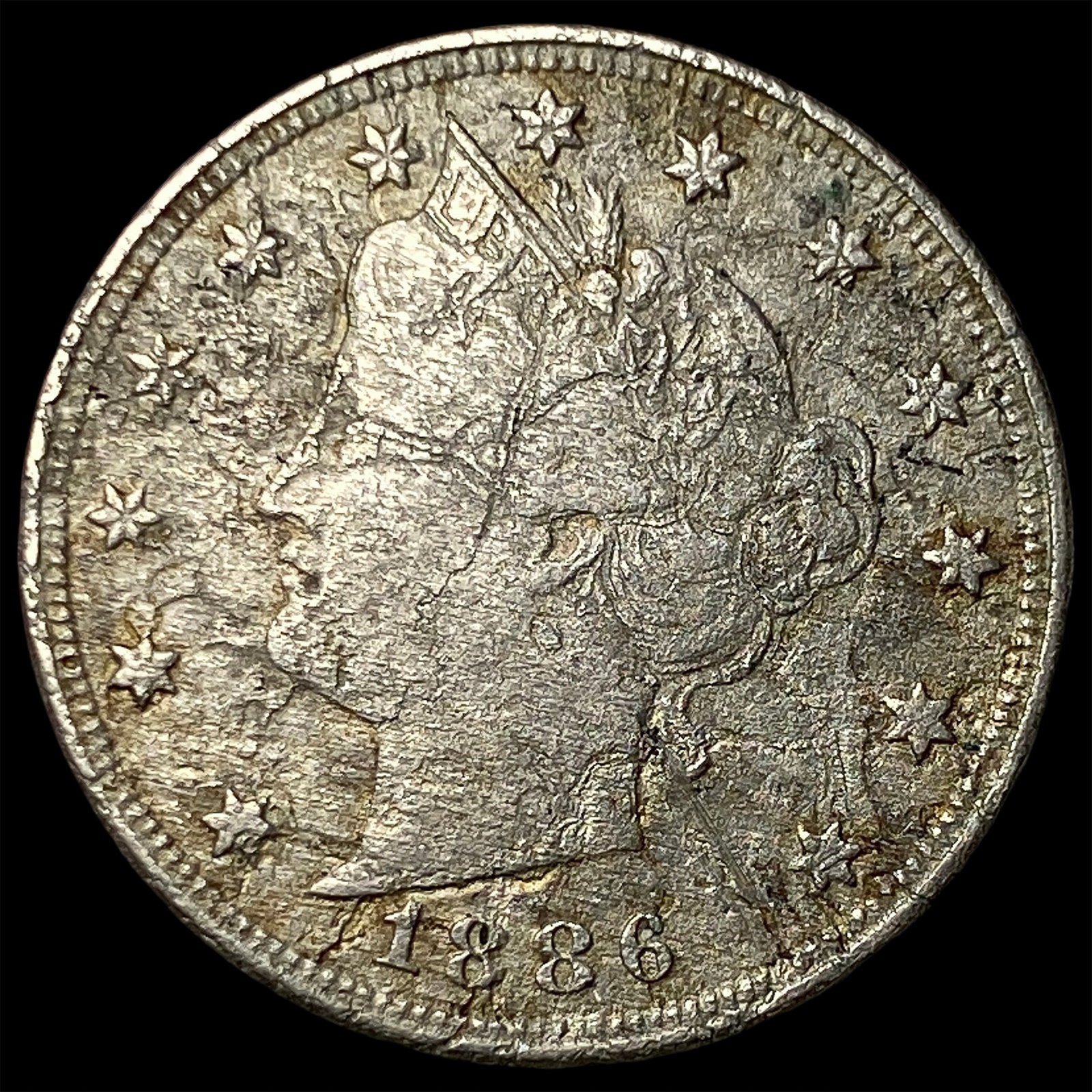 1886 Liberty Head Nickel NICELY CIRCULATED (1 of 2)