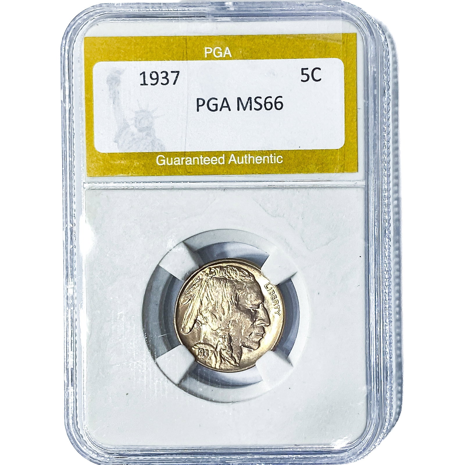 1937 Buffalo Nickel PGA MS66 (1 of 2)
