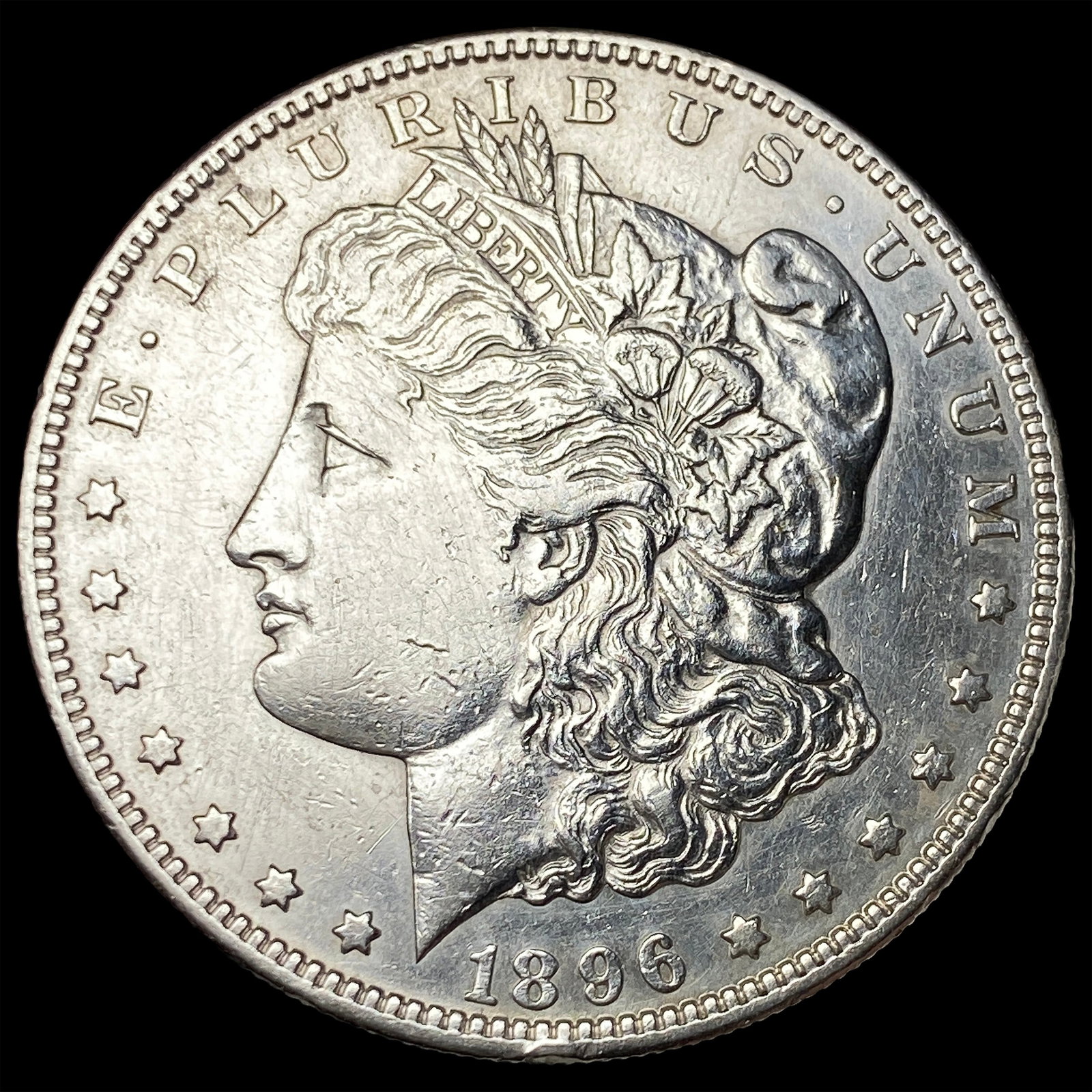 1896-S Silver Morgan Dollar CLOSELY UNCIRCULATED (1 of 2)