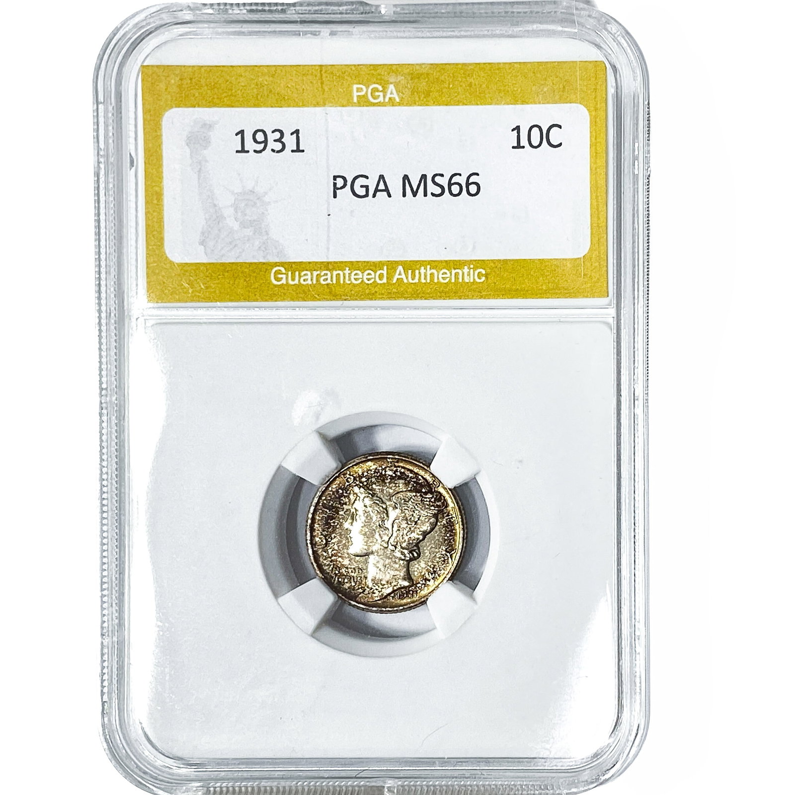 1931 Mercury Silver Dime PGA MS66 (1 of 2)
