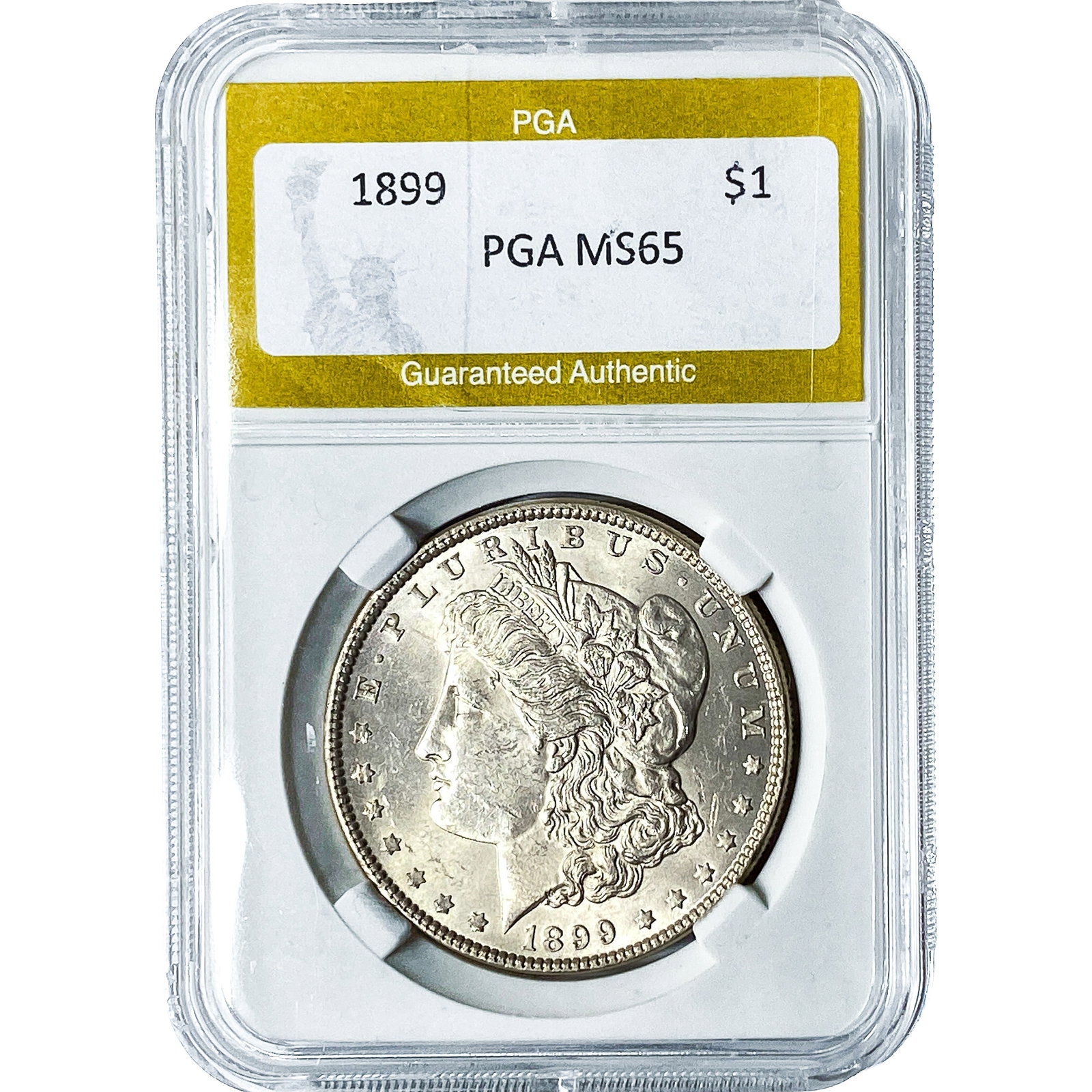 1899 Morgan Silver Dollar PGA MS65 (1 of 2)