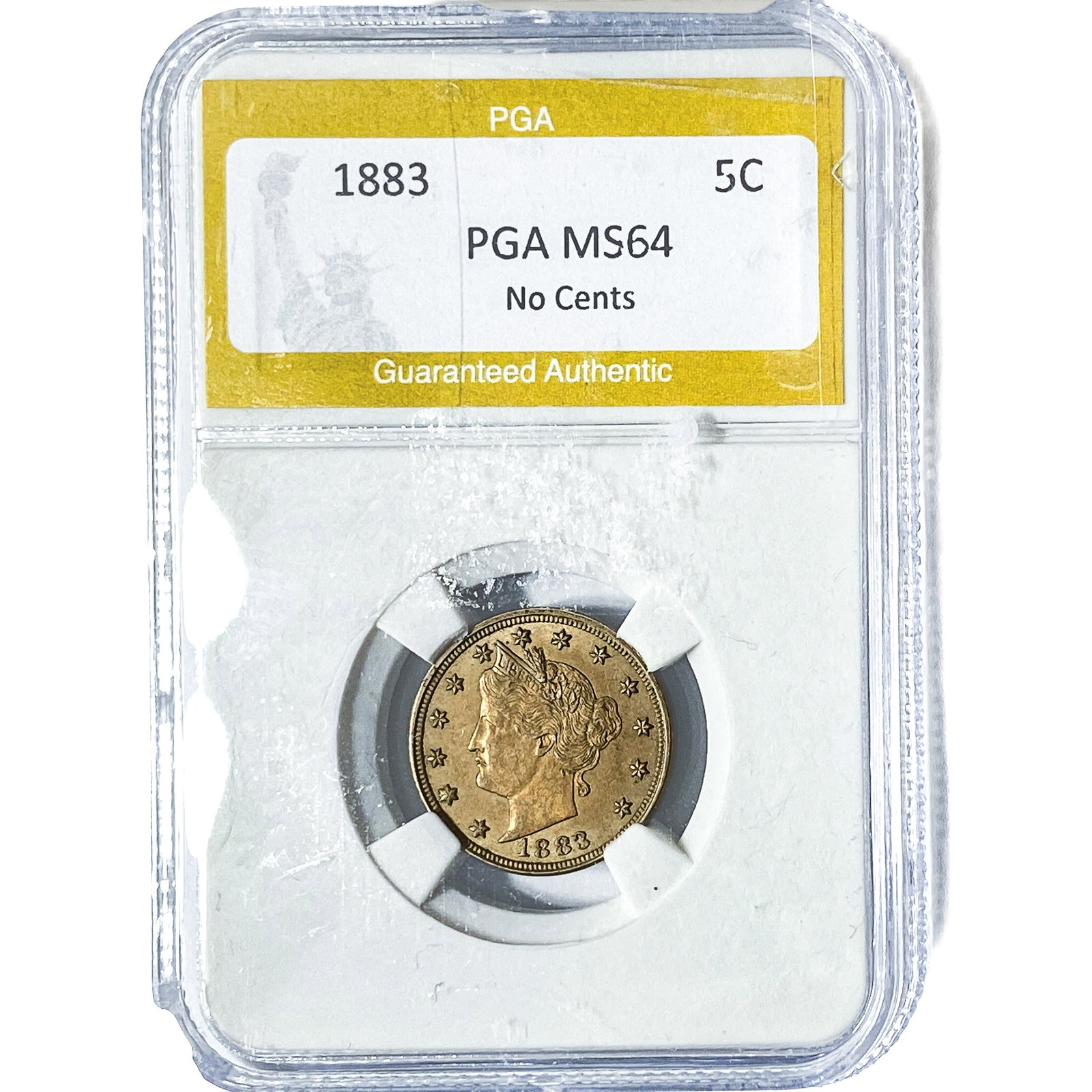 1883 Liberty Victory Nickel PGA MS64 No cents (1 of 2)