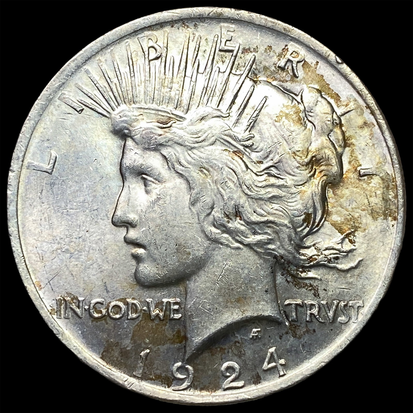 1924 Silver Peace Dollar UNCIRCULATED: 1924 Silver Peace Dollar UNCIRCULATED