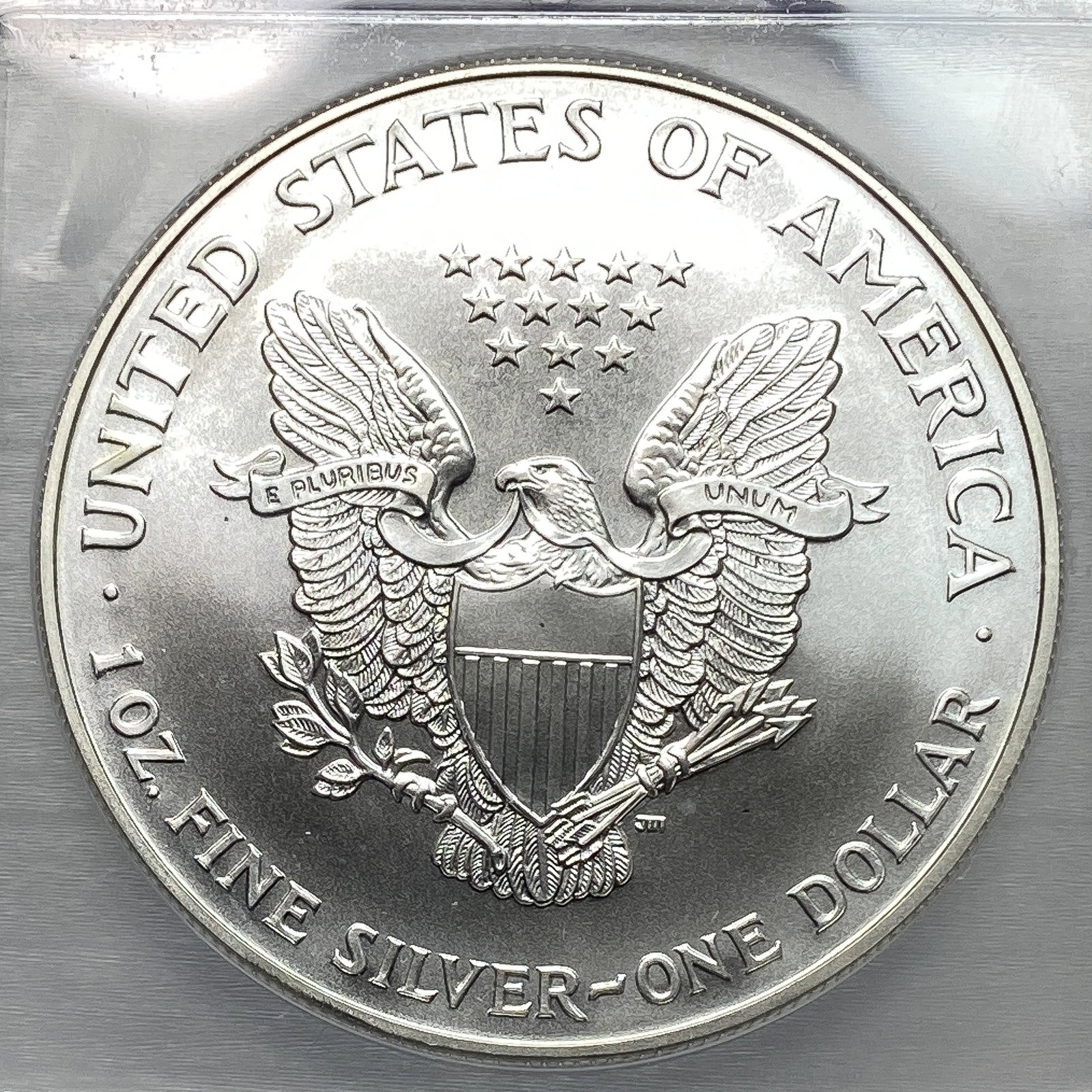 1999 Silver Eagle ICG MS70 - 4