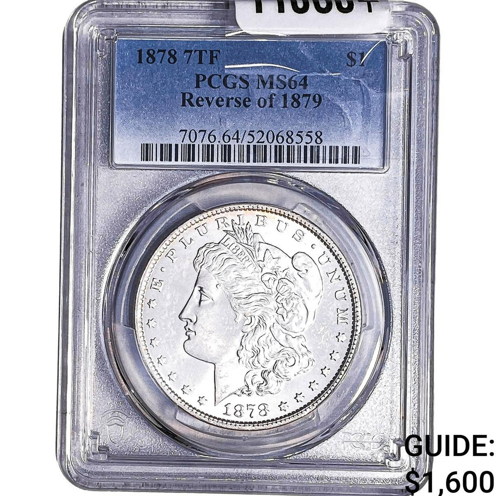 1878 Rev. 1879 Morgan Silver Dollar PCGS MS64 (1 of 2)