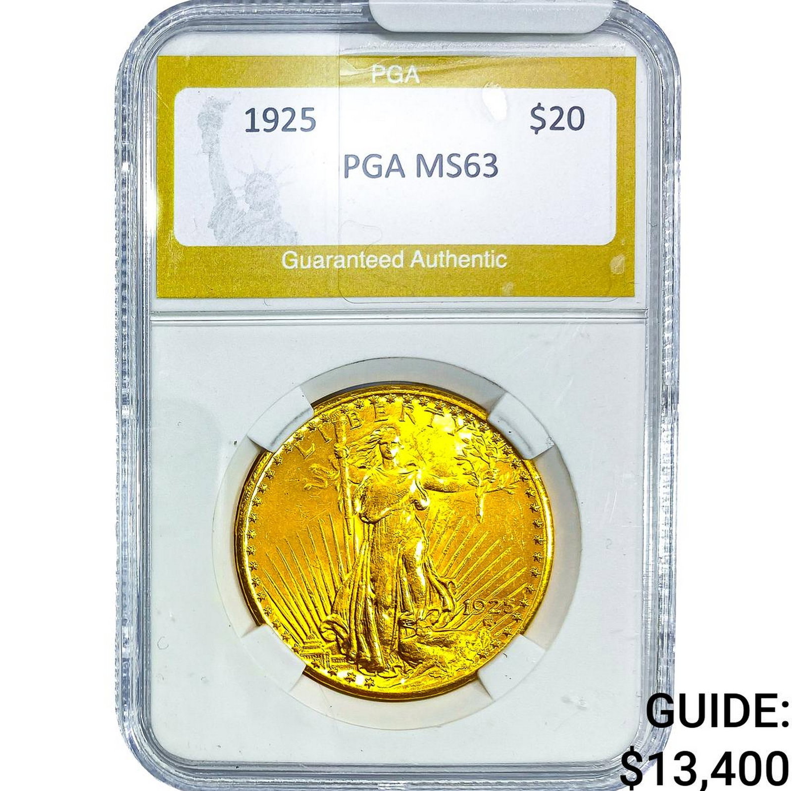 1925 $20 Gold Double Eagle NTC MS63 (1 of 4)